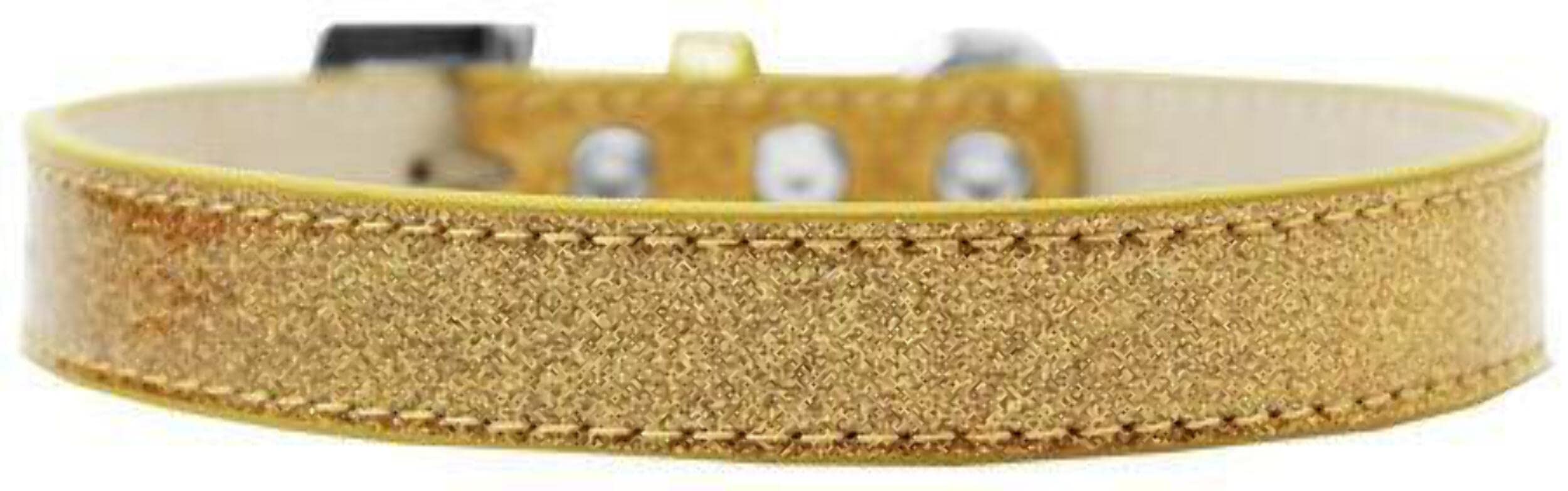 Dog, Puppy & Pet Ice Cream Collar Plain, Blank Tulsa (3/4" Wide) Silver 12