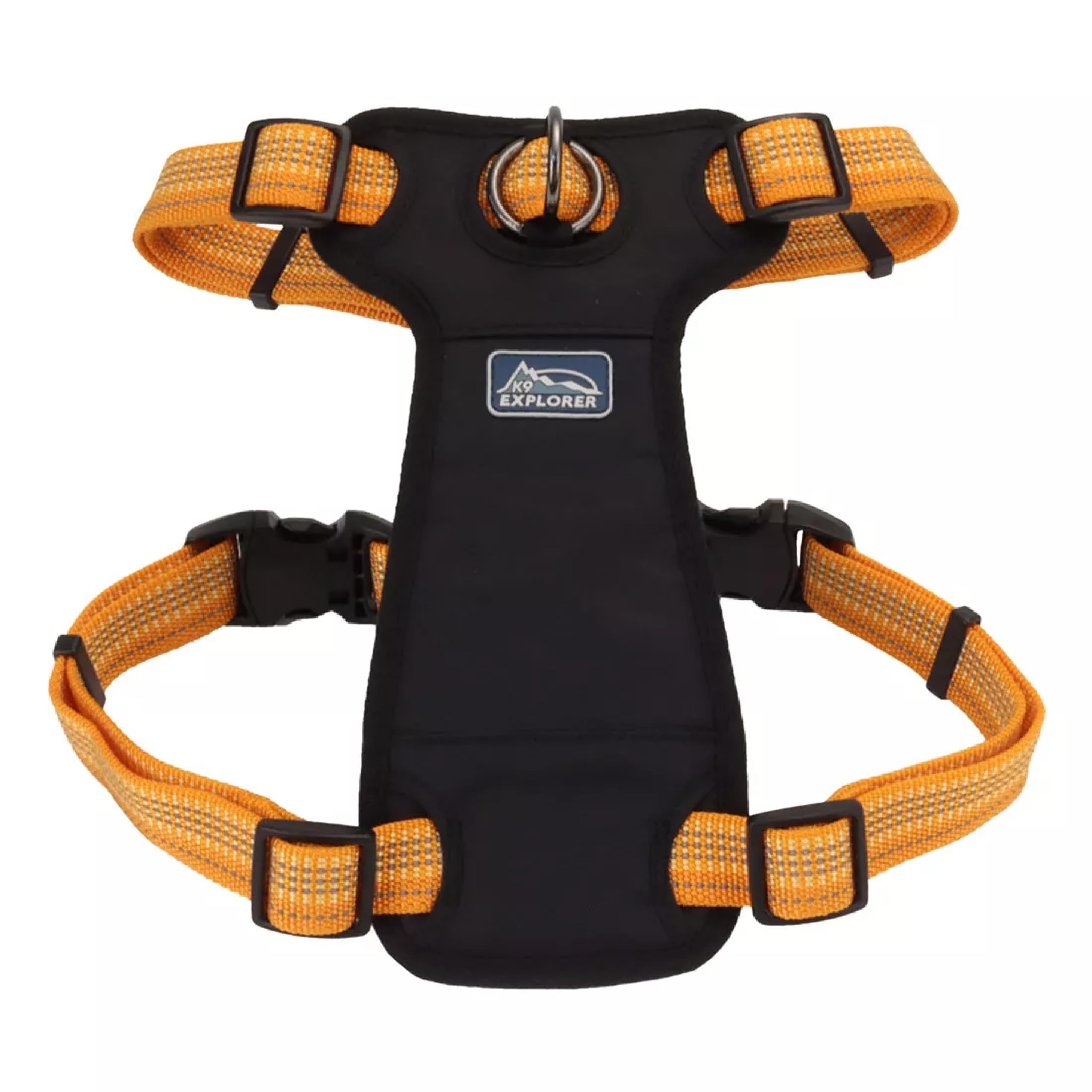 Coastal - K-9 Explorer - Brights Reflective Front-Connect Harness, Desert, 1'' X 20''-30''