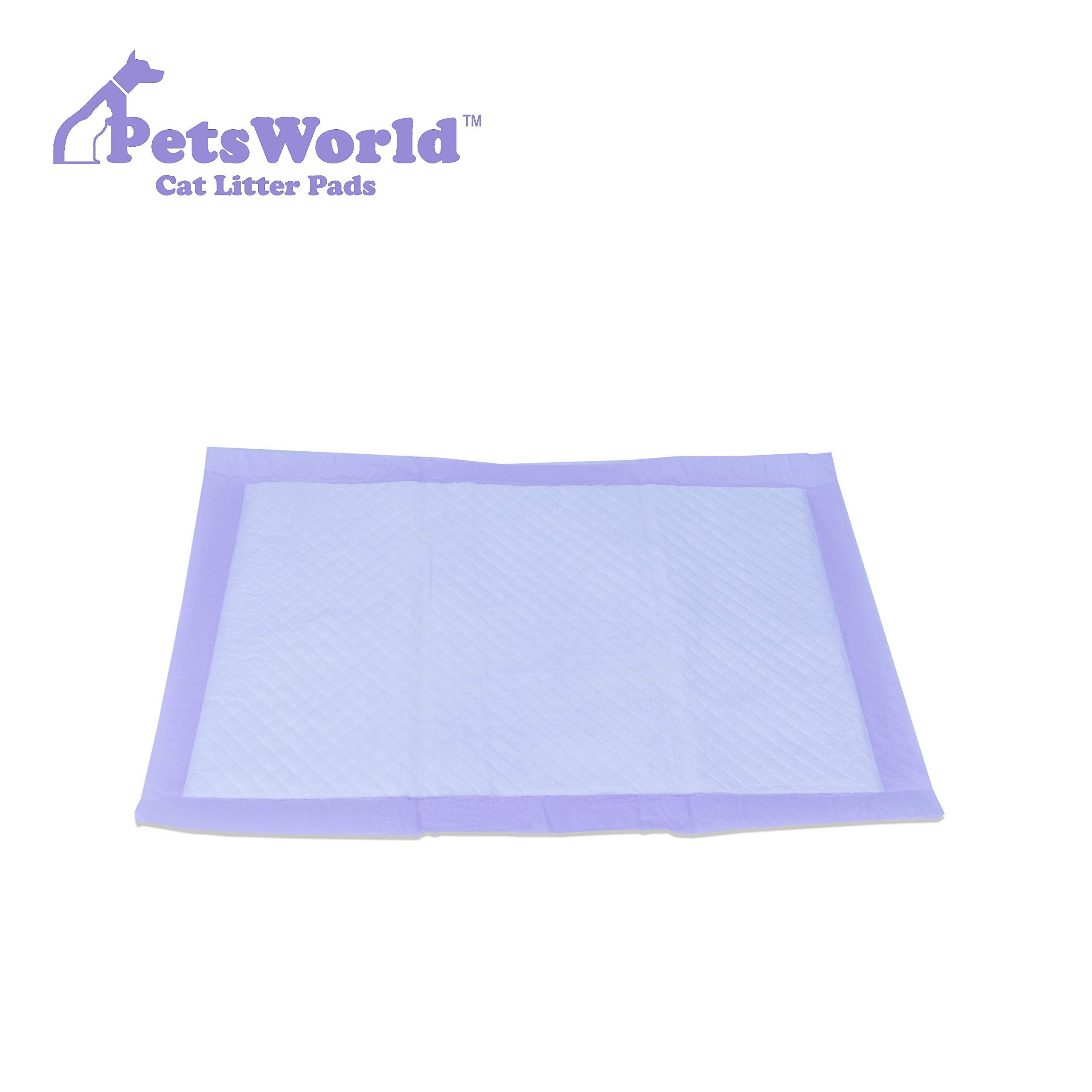 Petsworld Fresh Scented Cat Pads Refills For Tidy Cats Breeze Litter System 800 Pads For Cat Litter Box, 16.9X11.4 Inch