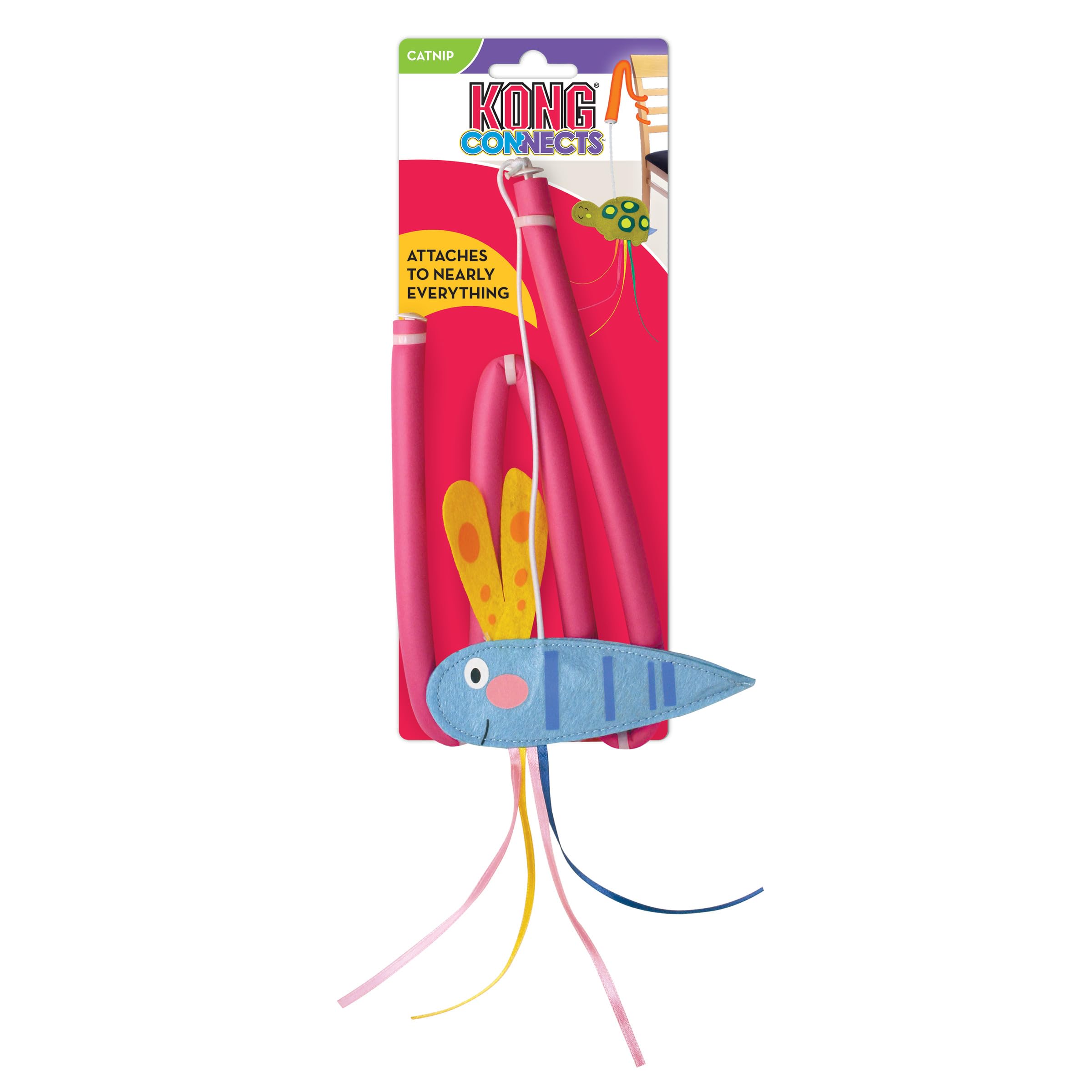 Kong Connects Benderz Teaser Dragonfly Cat Toy