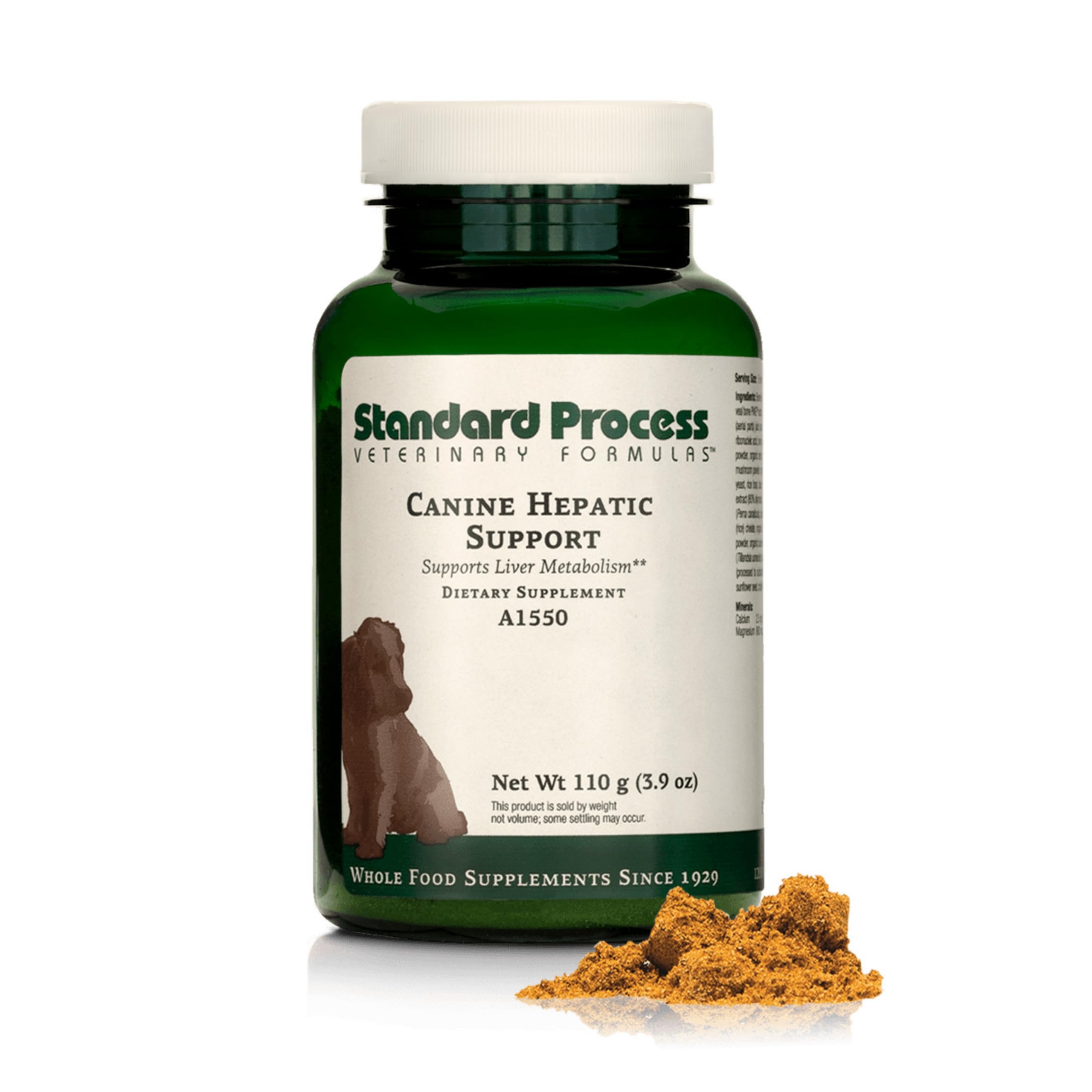 Standard Process Canine Hepatic Support - Dog Supplement to Aid Liver Health - Hepatic Immune Function & Liver Metabolism Suppor