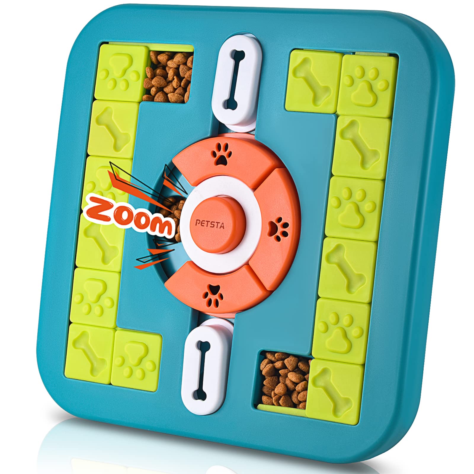 Dog Puzzle Toys, Treat Dispensing Dog Enrichment Toys For Iq Training And Brain Stimulation, Interactive Mentally Stimulating To