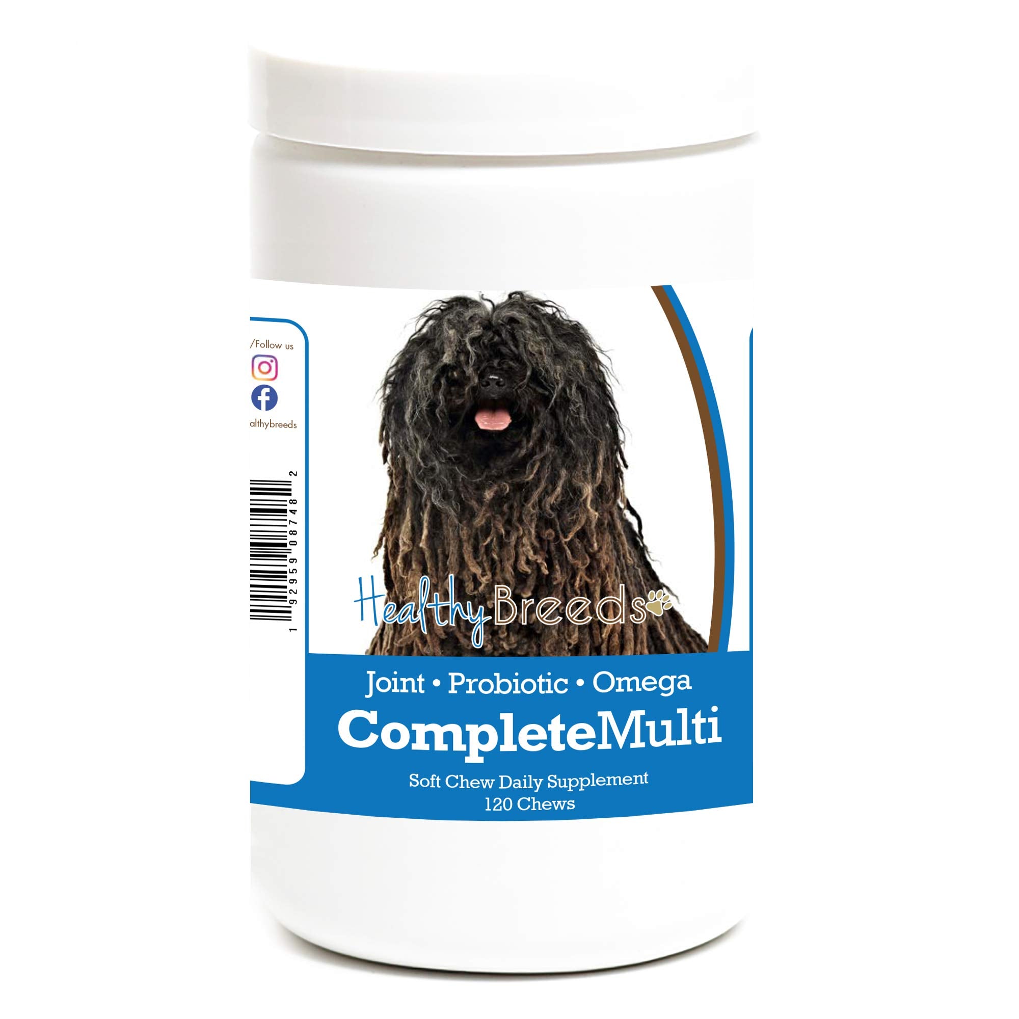 Healthy Breeds Pulik All in One Multivitamin Soft Chew 120 Count