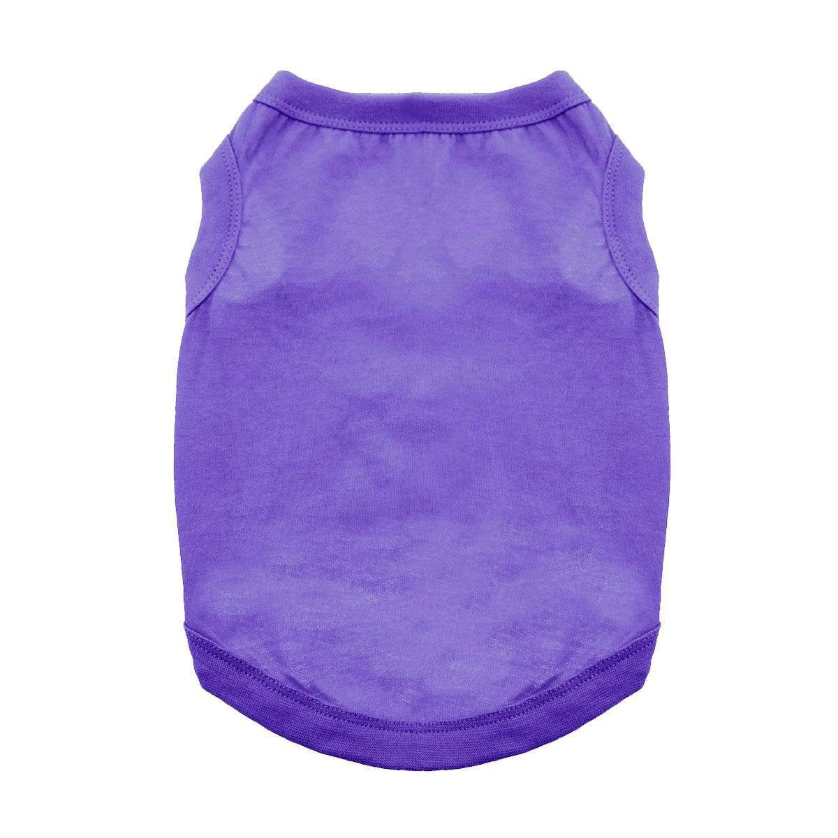Doggie Design Cotton Dog Tank (Ultra Violet, S)