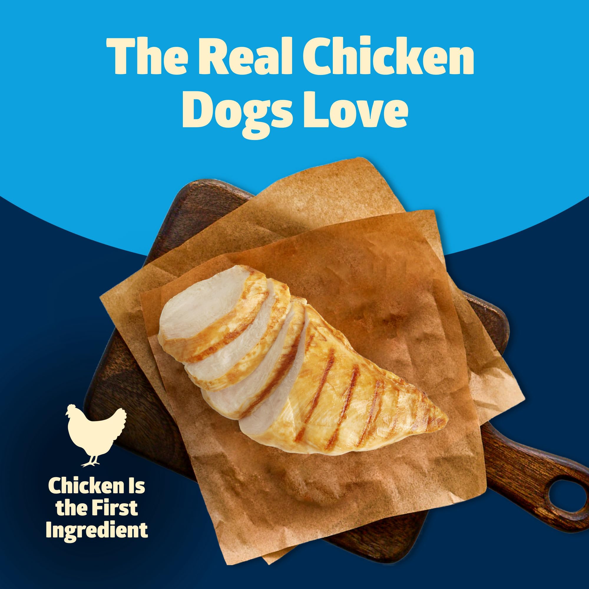 Blue Buffalo Freedom Grain-Free Wet Dog Food, Free of Glutens & Artificial Preservatives, Made with Natural Ingredients, Chicken