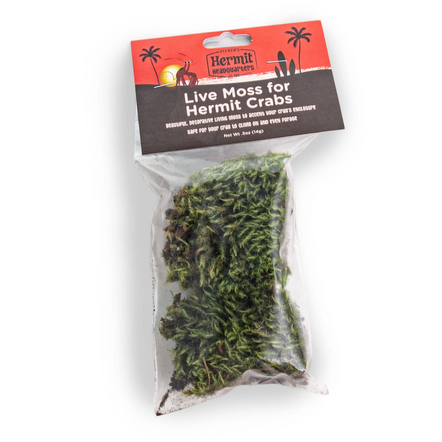 Fluker'S Live Moss For Hermit Crabs, 0.7 Oz