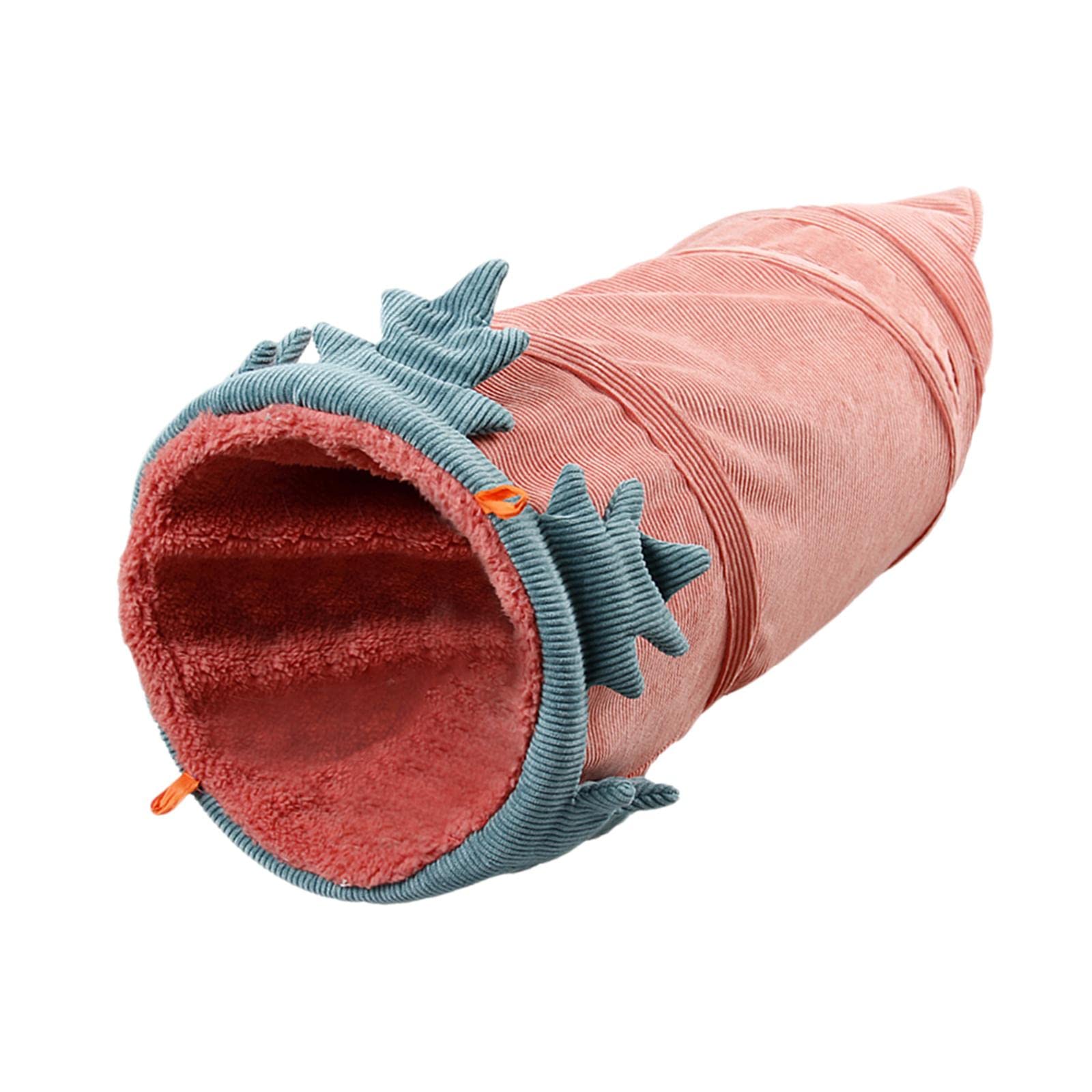 Atorse Pet Cat Hamster Tunnel Toys Tube Tent Guinea Pig Hedgehog Mice Rat Carrot |Pet Supplies|Small Animal Supplies|Exercise &