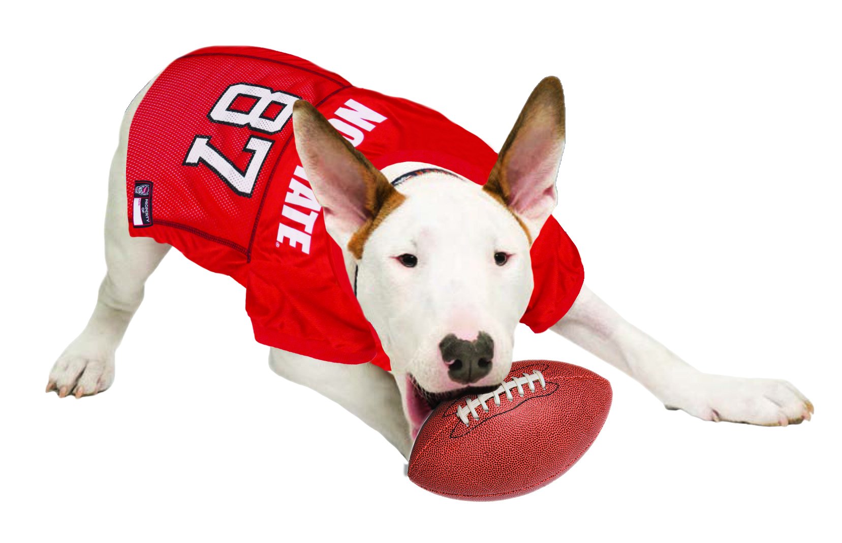 Pets First NCAA College North Carolina State Wolfpack Mesh Jersey for DOGS & CATS, Small.Licensed Dog Jersey with your Favorite