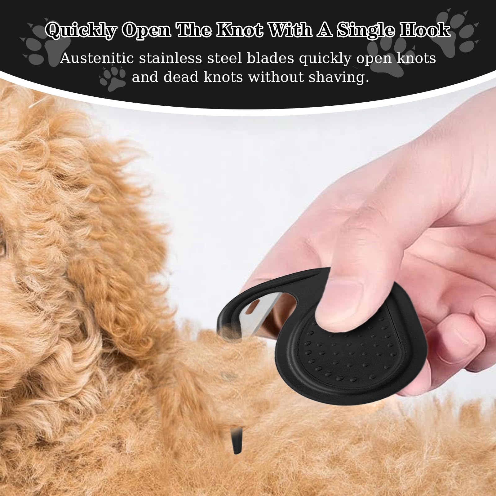 Multifunctional Pet Grooming Tool - Knotting Comb For Cats And Dogs, Hair Removal Tool For Loose And Knotted Fur, Knot Remover A