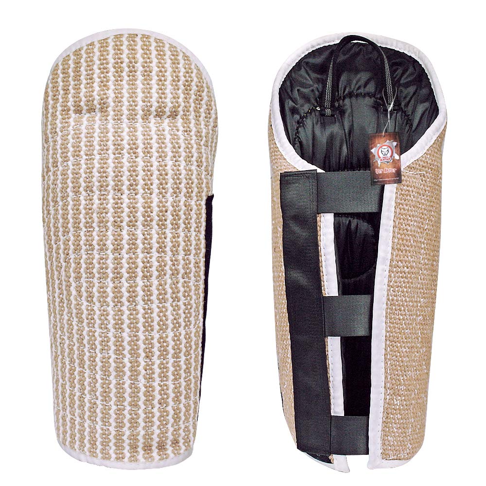 Pet Artist Professional Jute Puppy Dog Training Bite Leg Sleeves With Handle For Training Work Dog Puppy,Leg Training Sleeves Fit Malinois German Shepherd Mastiff