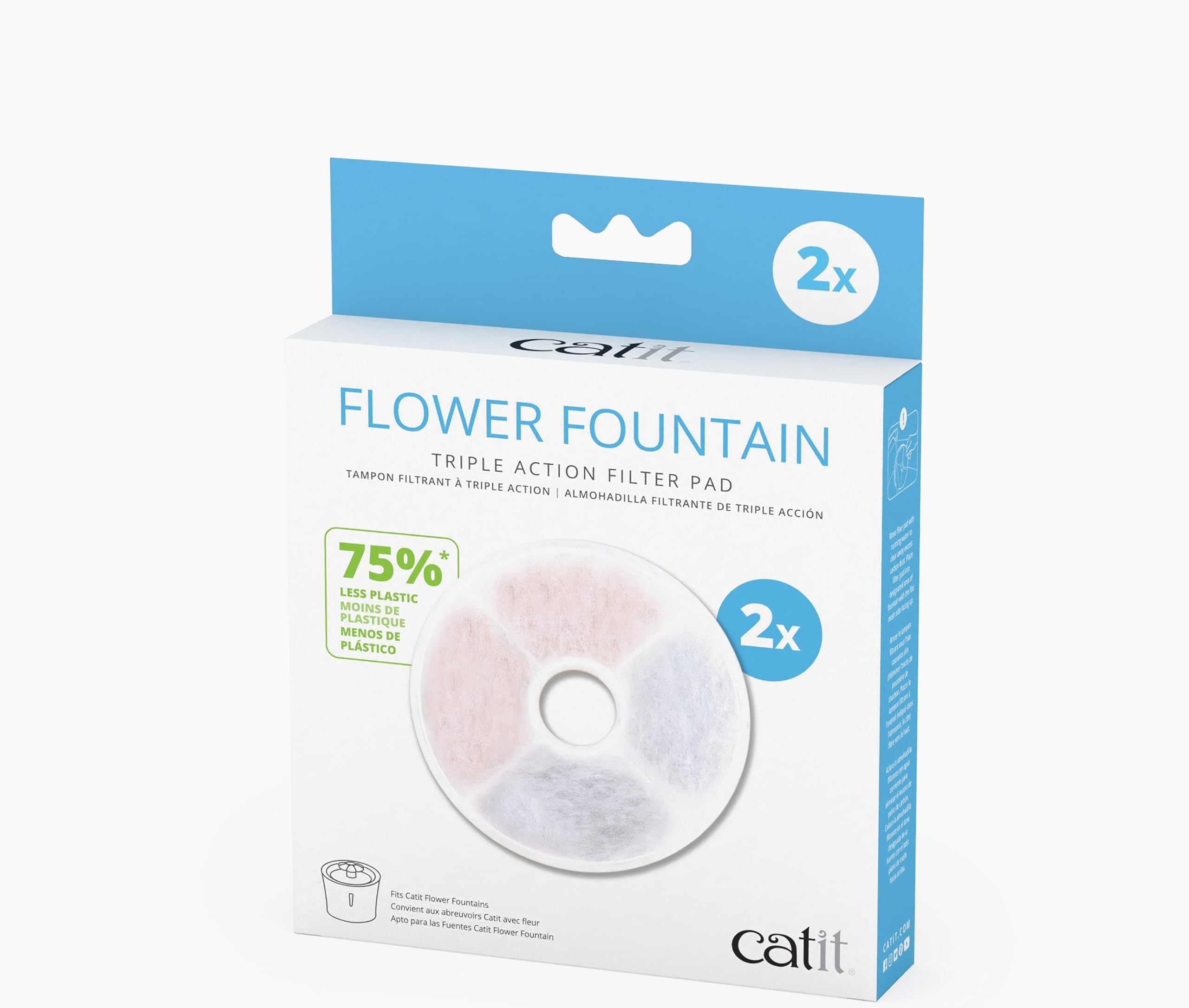 Catit Fountain Frameless Triple Action Filter