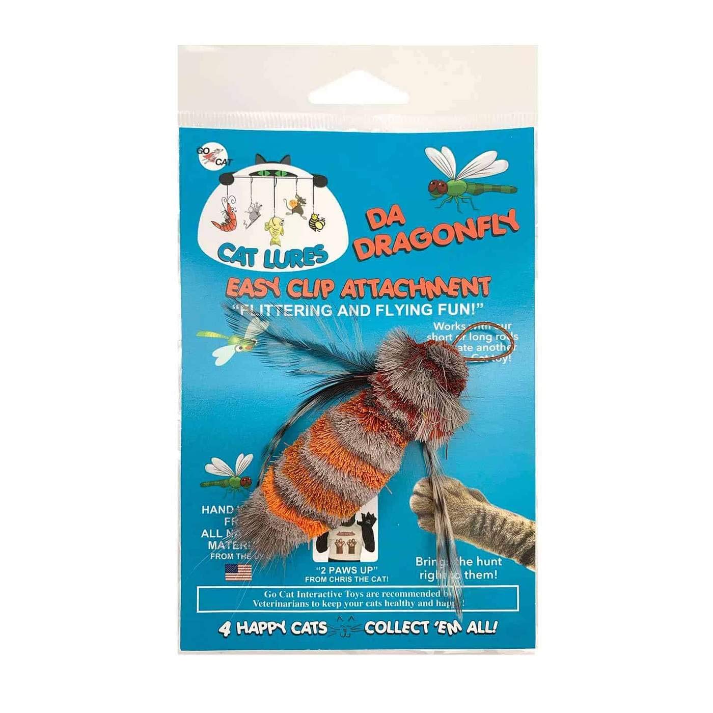 Go Cat Refill Lure Attachment for Teaser Wand - Da Dragonfly