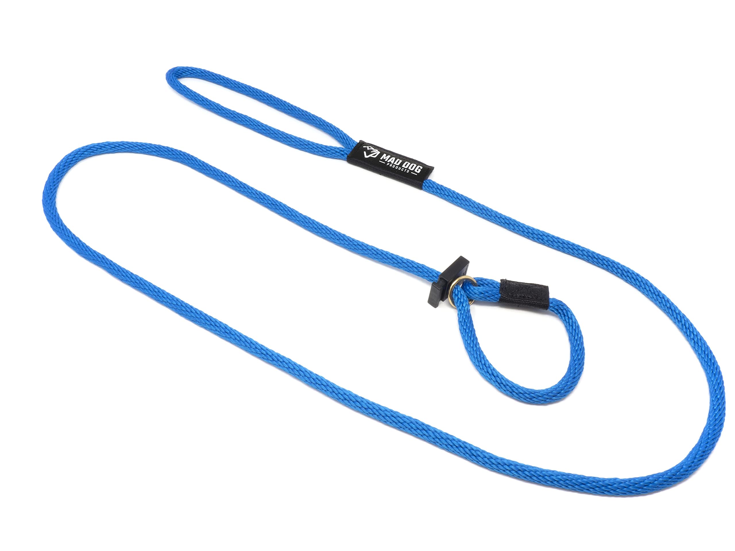 Mad Dog Products English Slip Dog Lead | 3/8 Inch X 6 Feet | Royal