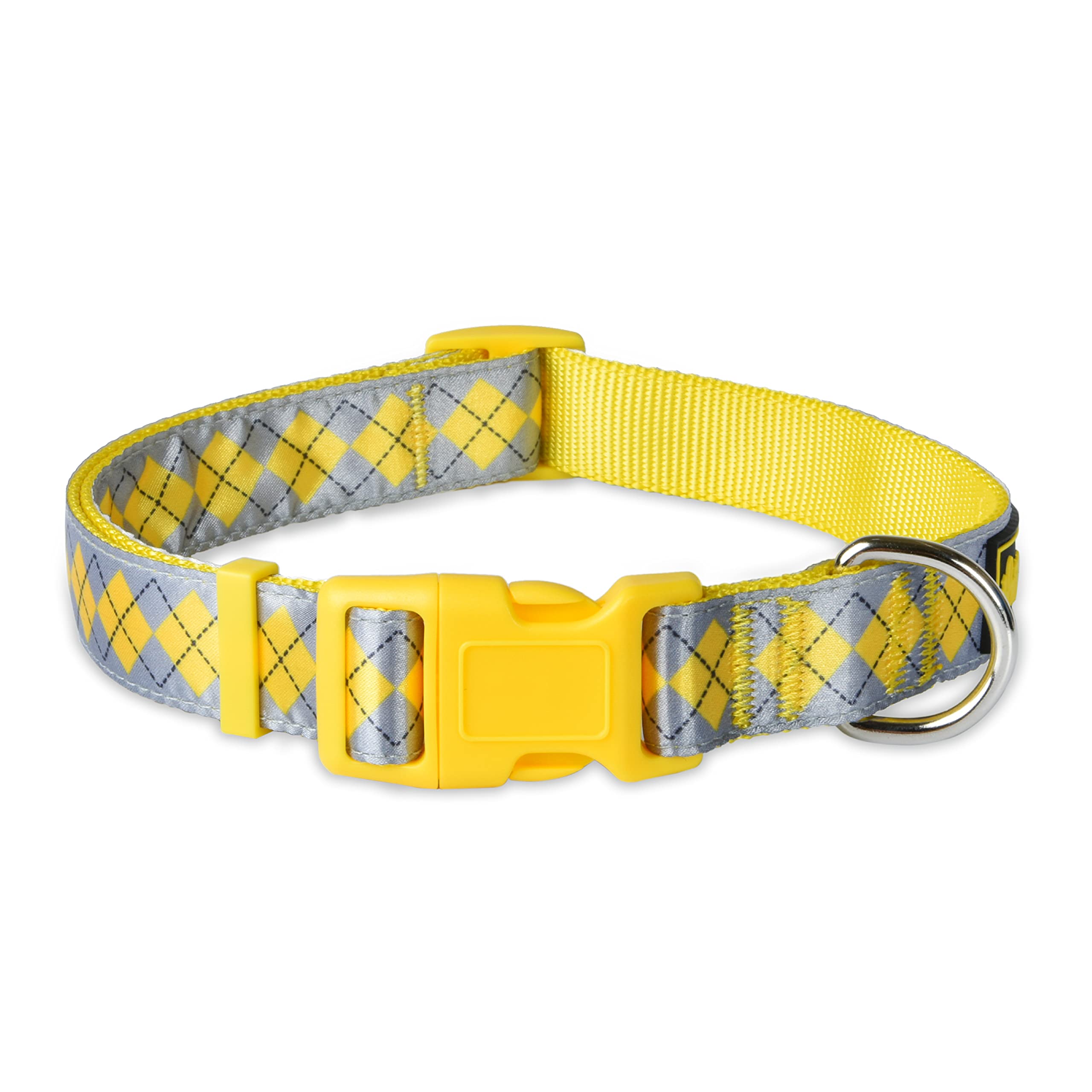 Harry Potter Hufflepuff Dog Collar In Size Medium | Medium Dog Collar, Harry Potter Dog Collar | Harry Potter Dog Apparel & Accessories For Hogwarts Houses, Hufflepuff