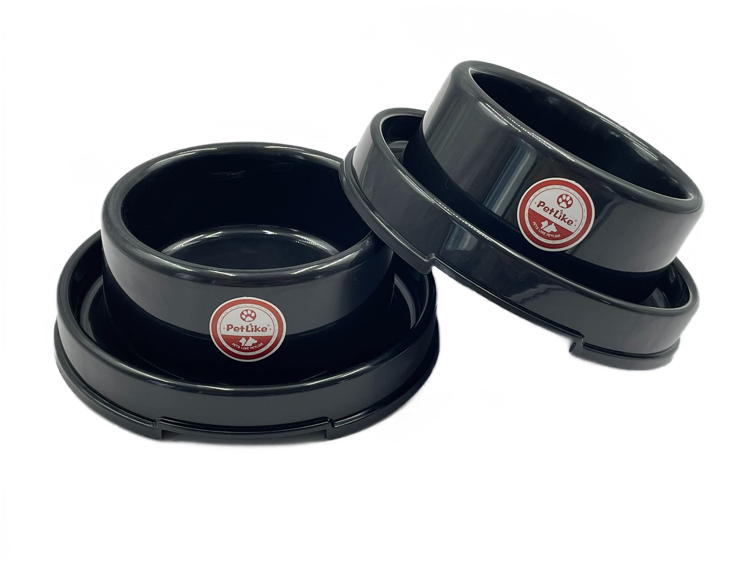PetLike Ants Away Dog Bowls Pet Food Bowls, No Spill Cat Food Bowl Water Food Feeder Pet Dishes for Cat Puppies Small Medium Dog