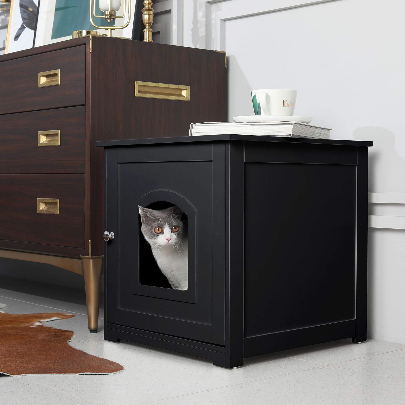 Kitty Litter Loo, Black