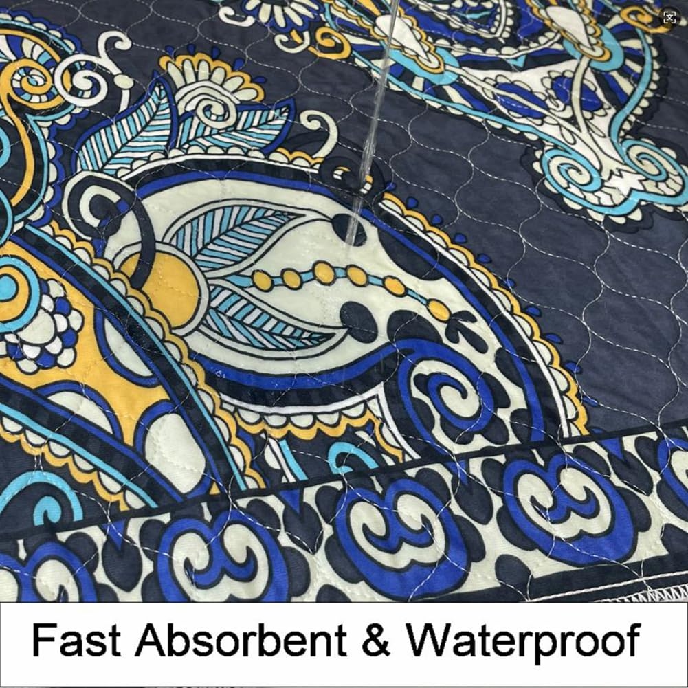 Peepeego Pet Pee Pads For Dogs Washable 54X54 Inch, Reusable Puppy Pads With Fast Absorbent, Waterproof, Non Slip, Premium Whelp