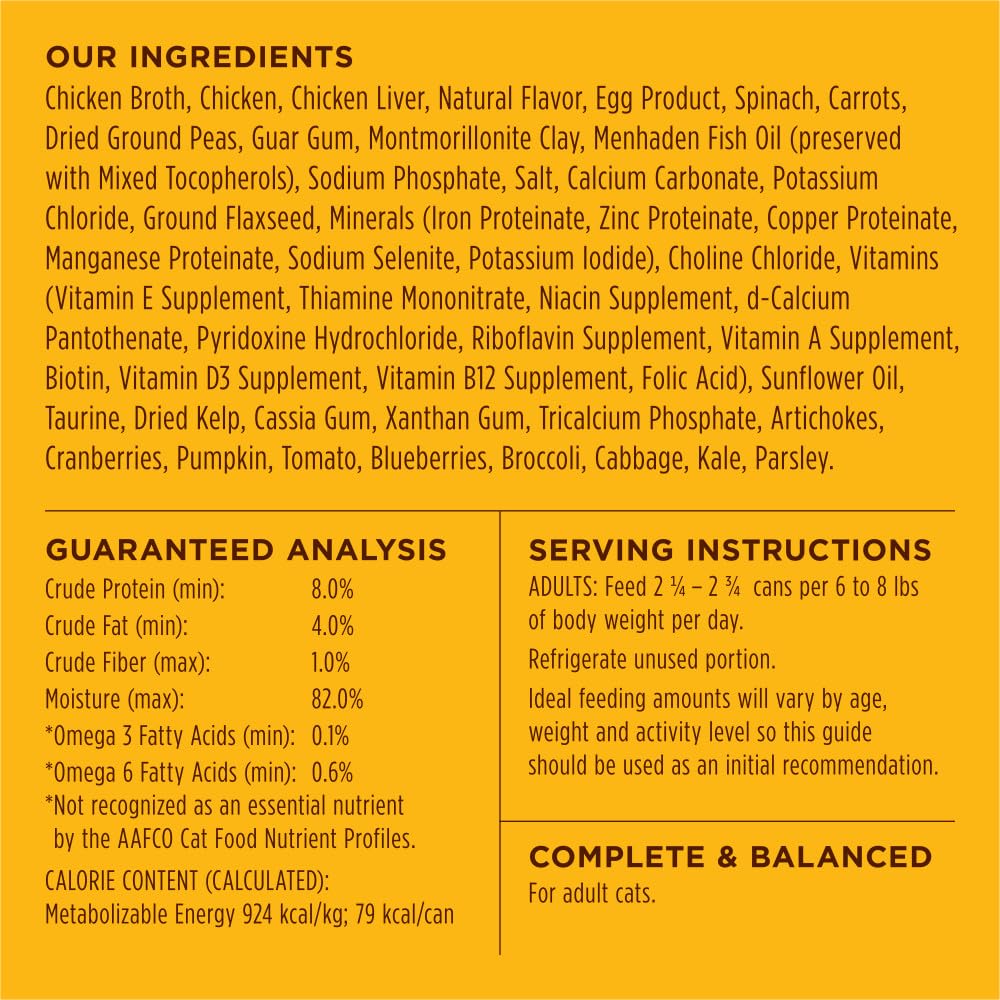 Instinct Flaked Chicken Entr  e Wet Cat Food 3 oz. Can