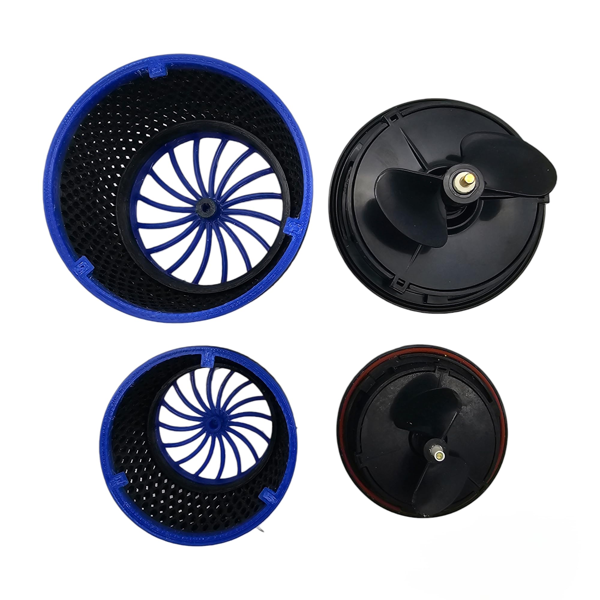 Anemone Guard Nem Guard Direct Replacment For Ecotech Marine Vortech Mp10 & Mp40 (Mp60, Blue-Black-Blue (Tri-Color))