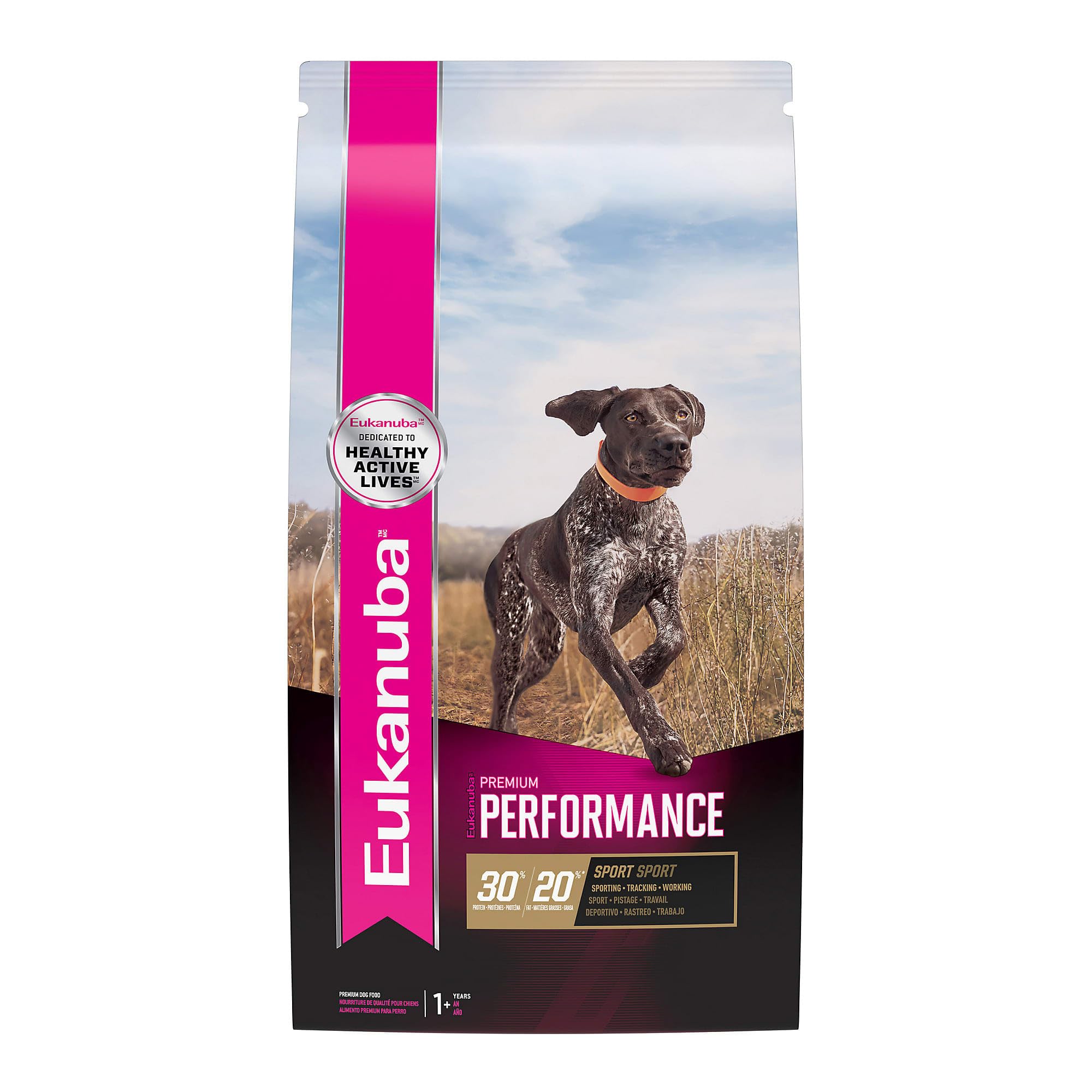 Eukanuba Premium Performance 30/20 Sport Dry Dog Food, 4.5 lb