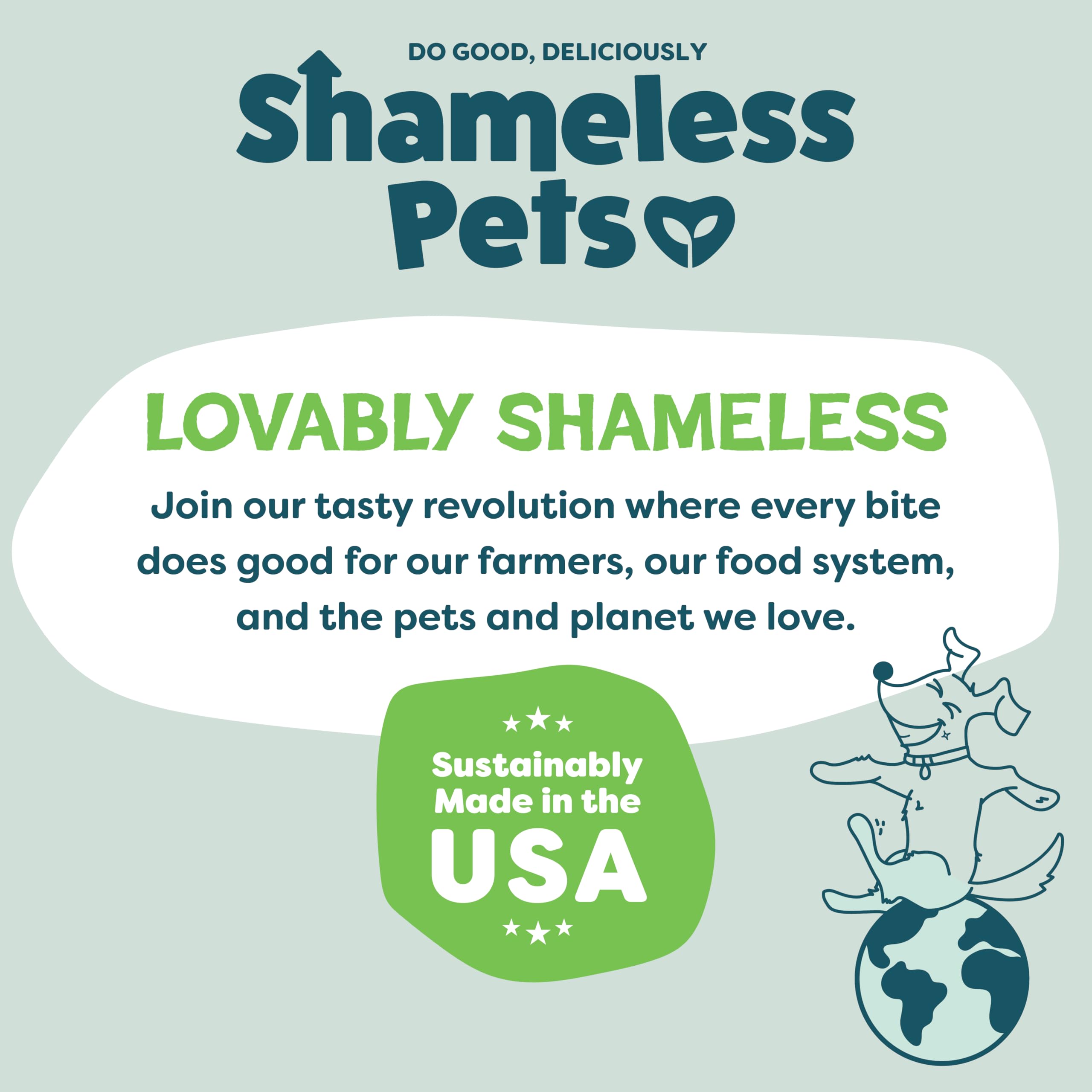 Shameless Pets Crunchy Dog Treats - Party Mix Variety, 10oz - Healthy Dog Biscuits & Cookies Treats for Small, Medium, and Large
