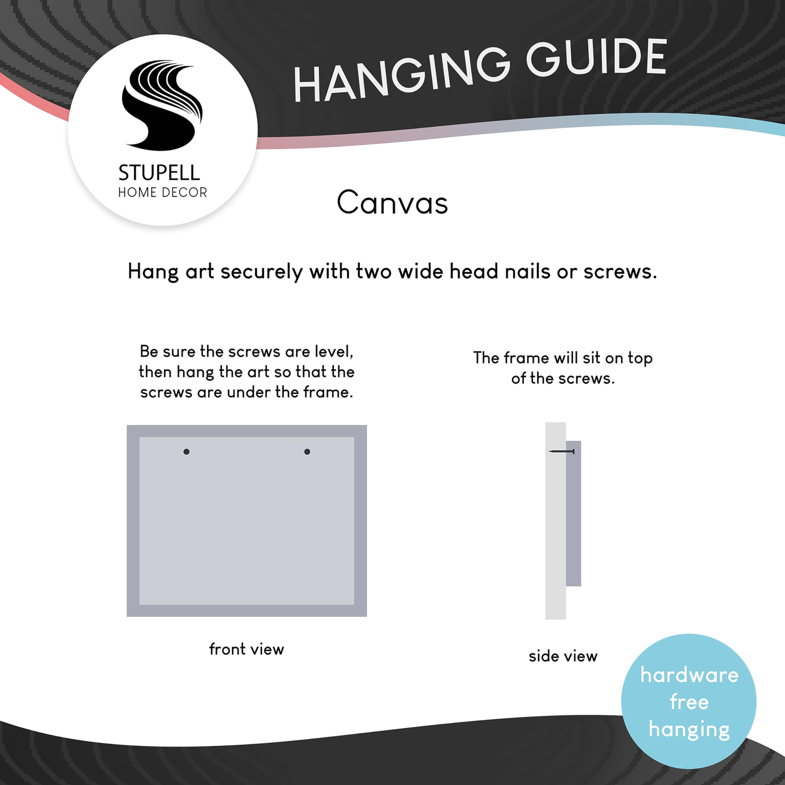 Stupell Industries Pet Animal Paws Minimal Ink Linework, Design by Jennifer Paxton Parker Canvas Wall Art, 16 x 20, White