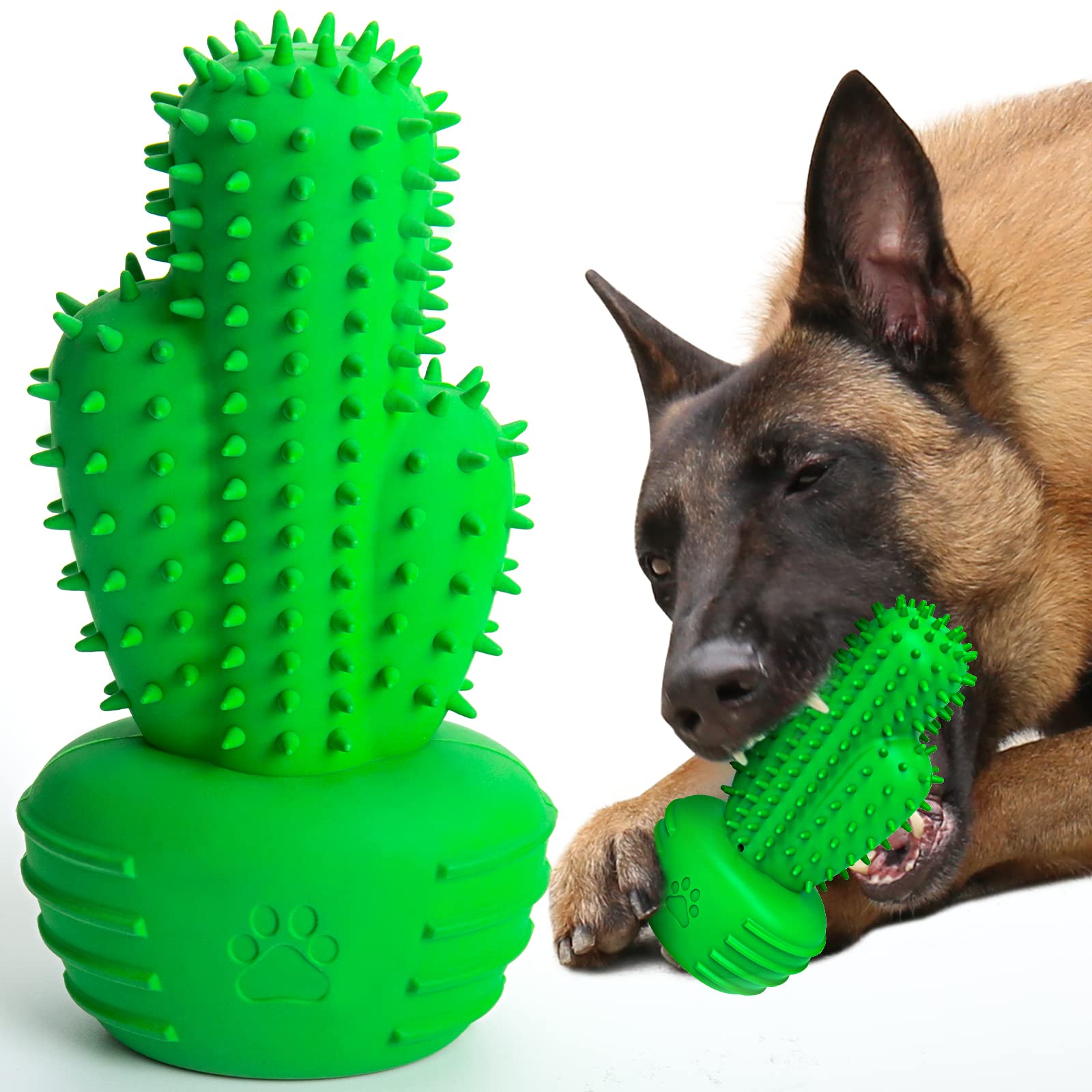 Pamlulu Dog Toys, Dog Chew Toys For Aggressive Chewers Dog Christmas Birthday Gifts Dog Toothbrush Stick Teeth Cleaning Brush De