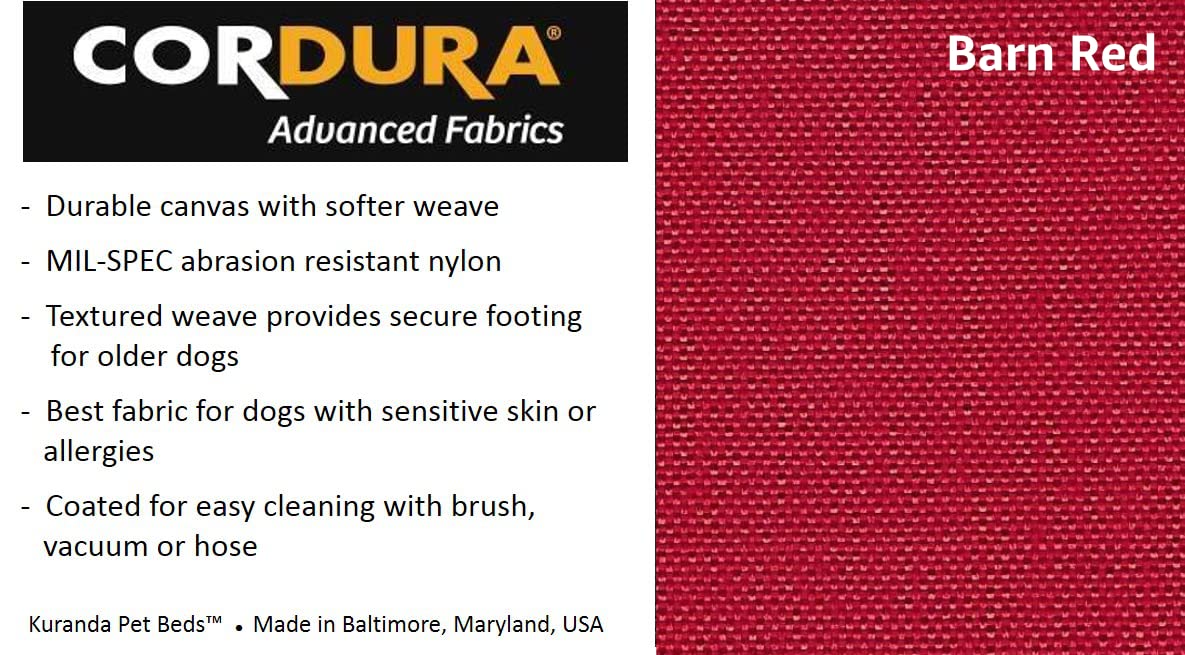 Kuranda Cordura Pad - Medium - 35'' x 23'' - Red