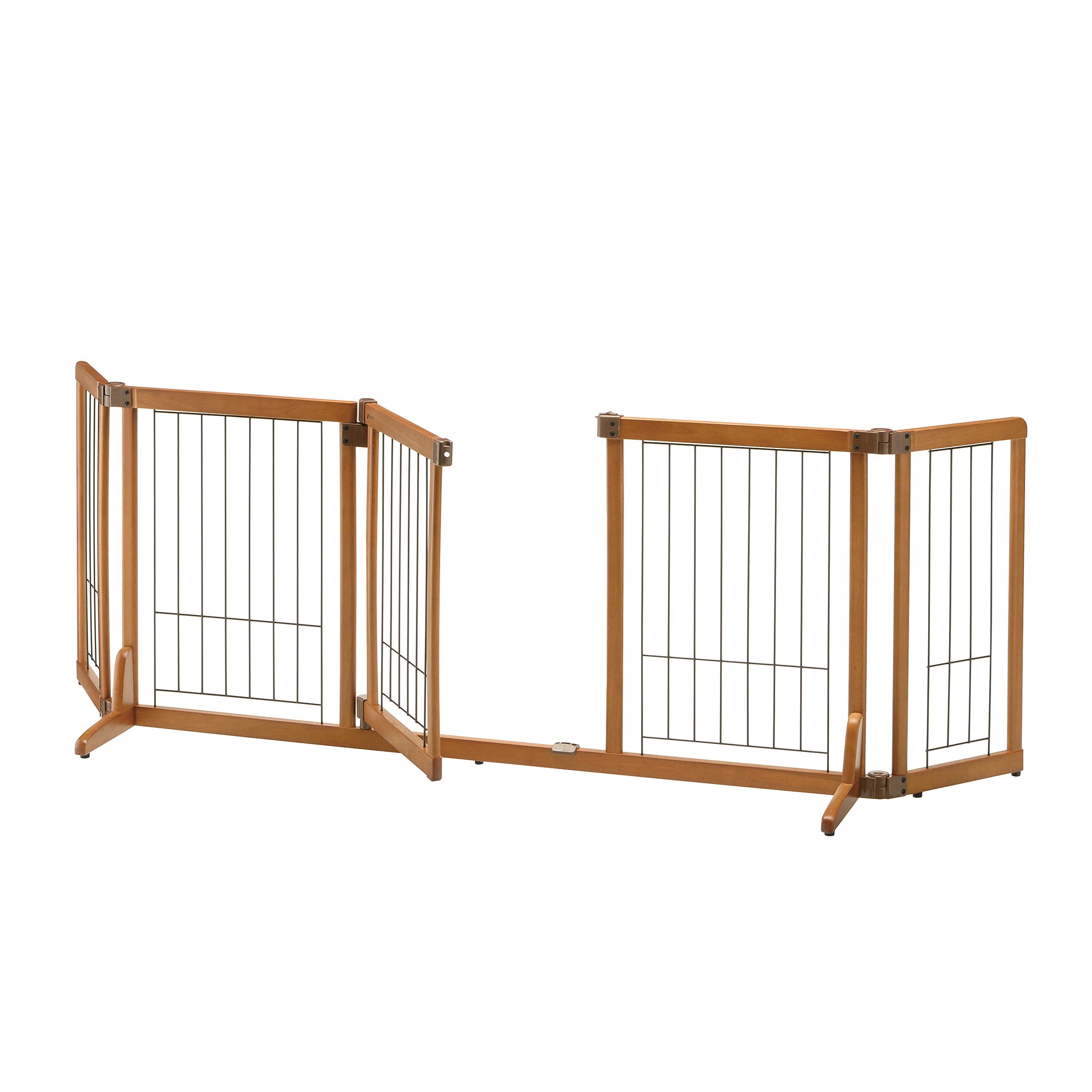 Richell Wide Premium Plus Gate Mini, for Small Dog, Fit Openings from 55    to 72    Wide