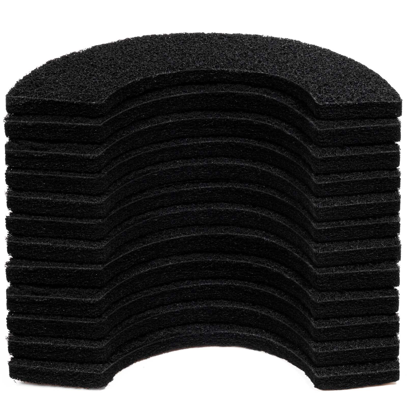Activated Carbon Filters Compatible with LR 4 Cat Litter Box, Perfect Replacement Official Size (12Pack)