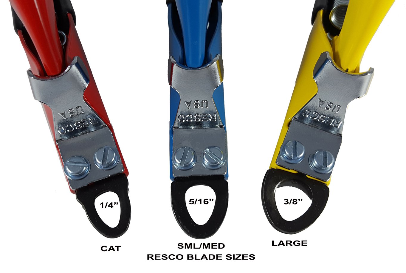 Resco Cat Nail Clippers - Deluxe Alloy Steel Trimmer, Red with Grips, Model PF0758, Perfect for Cats