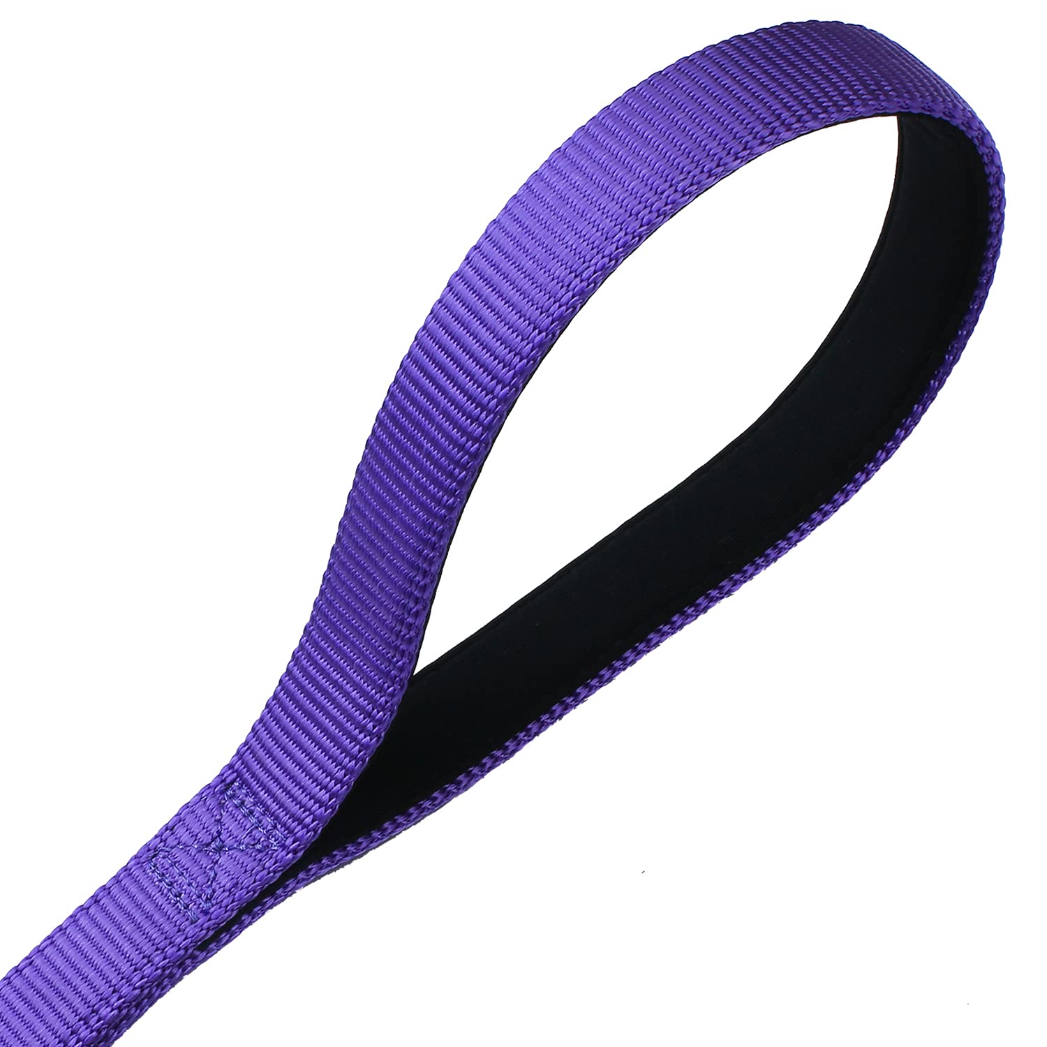 Cyclpet Premium 18 Inches Nylon Short Dog Leash With Heavy Duty Clasp And Comfortable Padded Handle For Large Medium Breed Dogs
