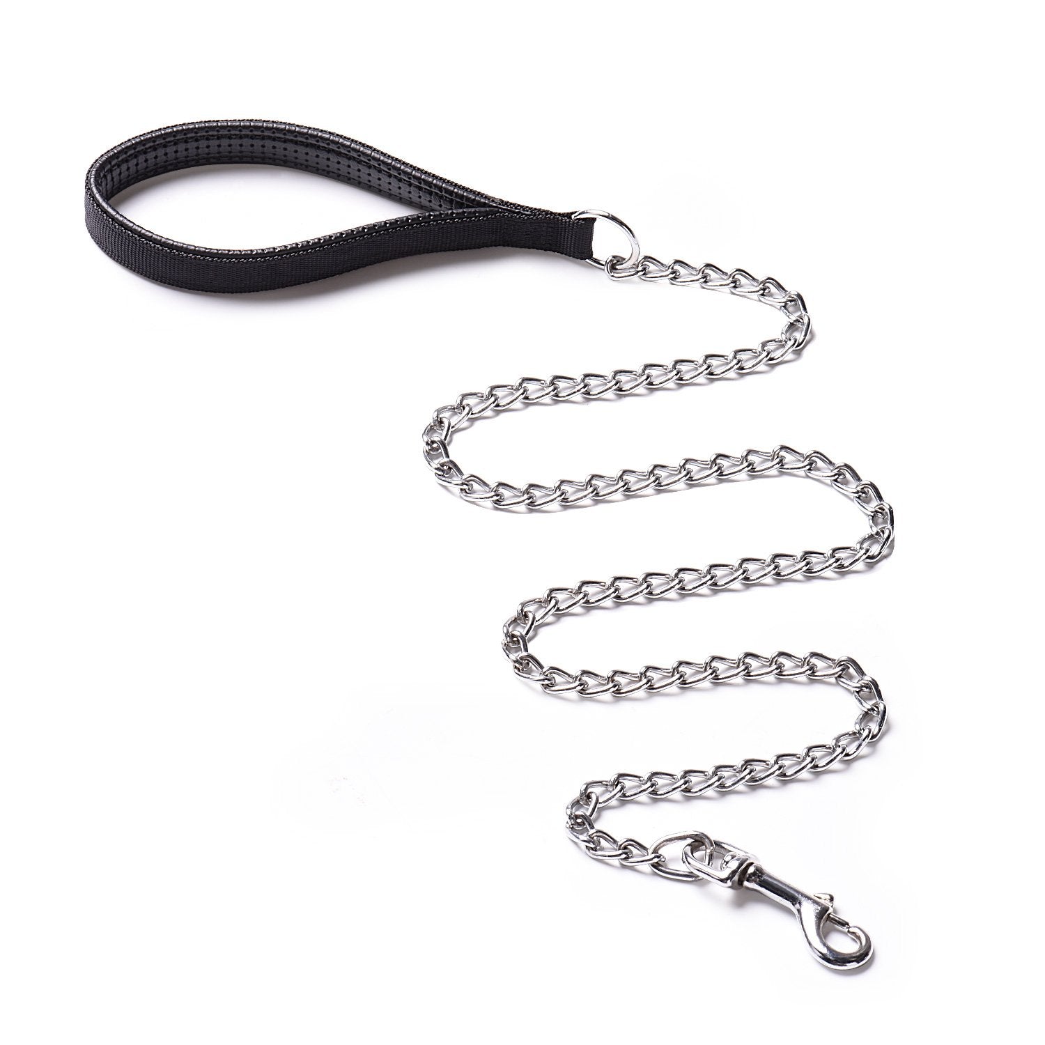 Ctopogo Heavy Duty Dog Leash,Metal Dog Leash Dog Chain With Padded Handle For Large & Medium Size Dogs (6 Ft. X 3.0 Mm (25-120 Lbs.))
