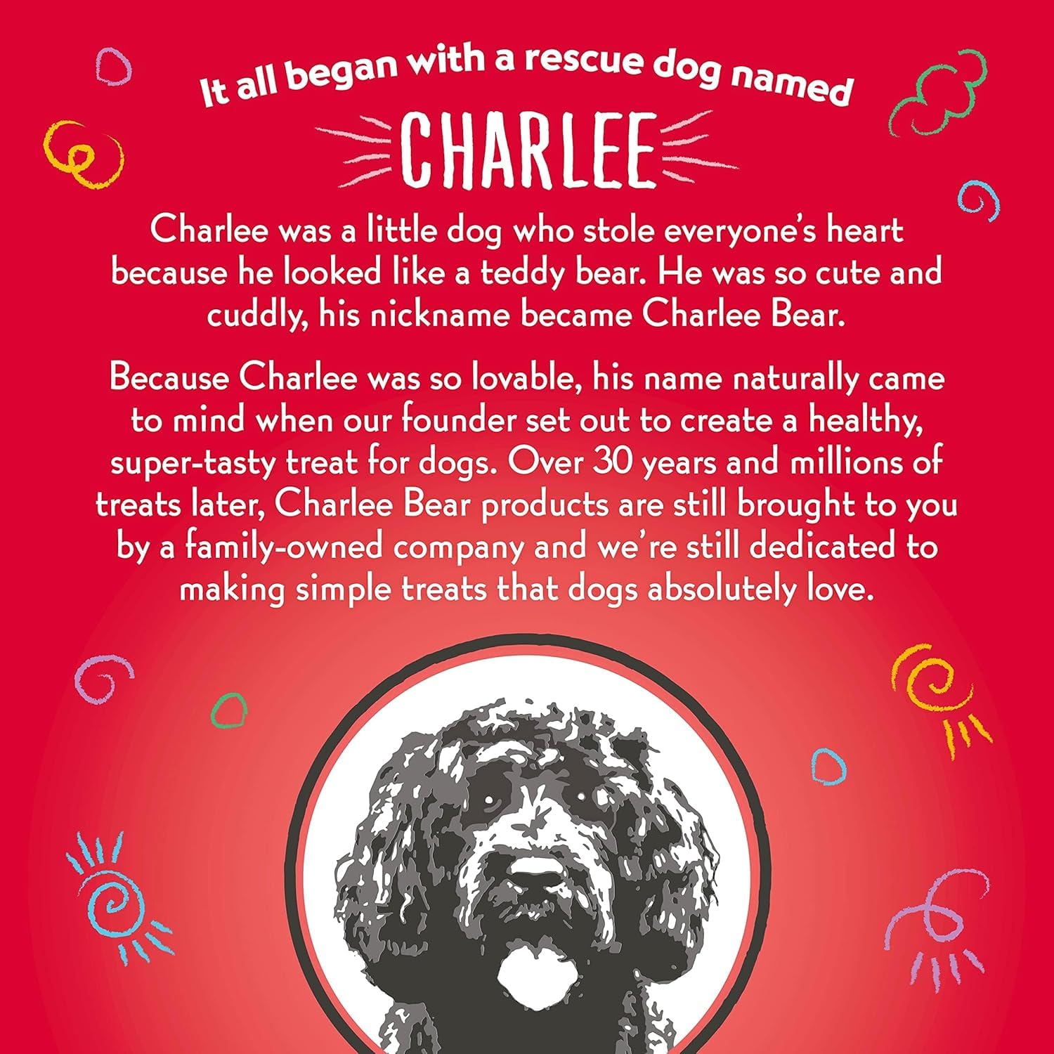 Charlee Bear Dog Training Treats, Grain Free, 8oz (Pack of 2), Chicken, Pumpkin & Apple, Low Calorie, Crunchy for All Breeds