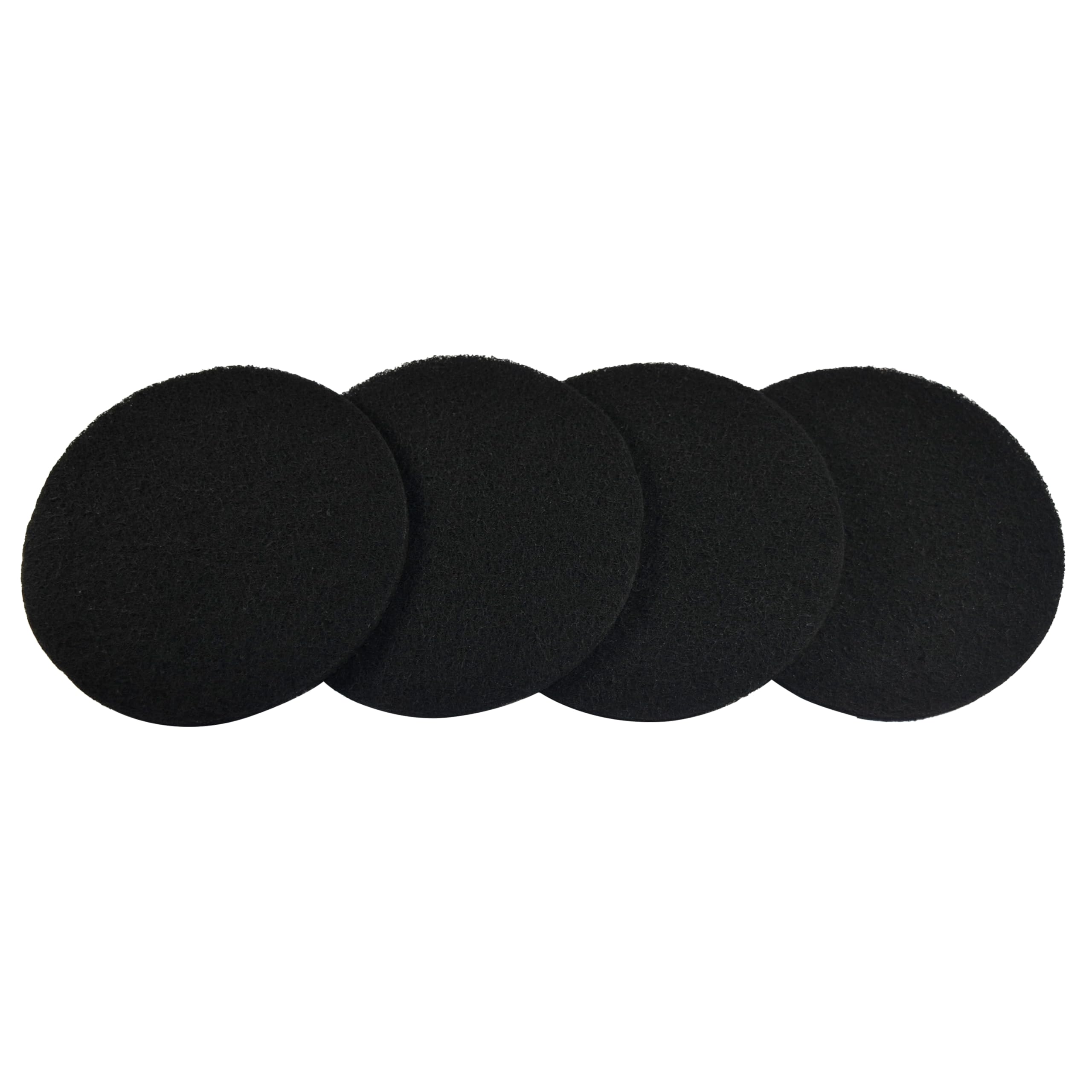 Hqrp 4-Pack Cat Litter Box Replacement Carbon Filters Compatible With Petmate Booda Dome Covered Litter Box, Activated Carbon Ch