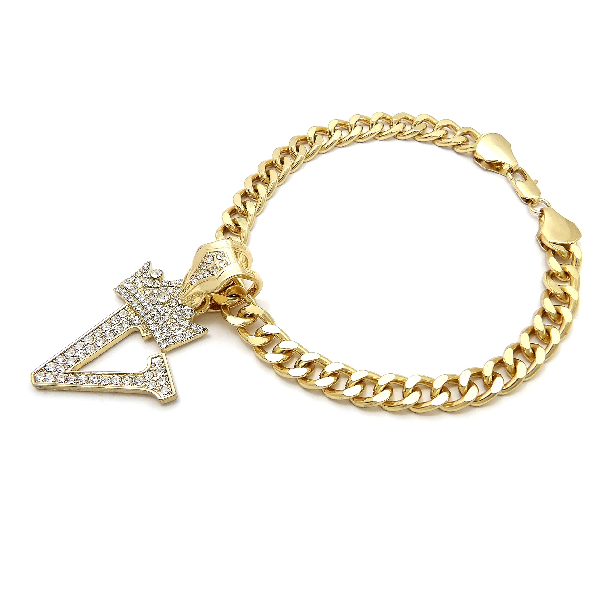 Initial Letter Cuban Chain Dog Chain Pet Chain Pet, Cat, Puppy Necklace (V, 22'')