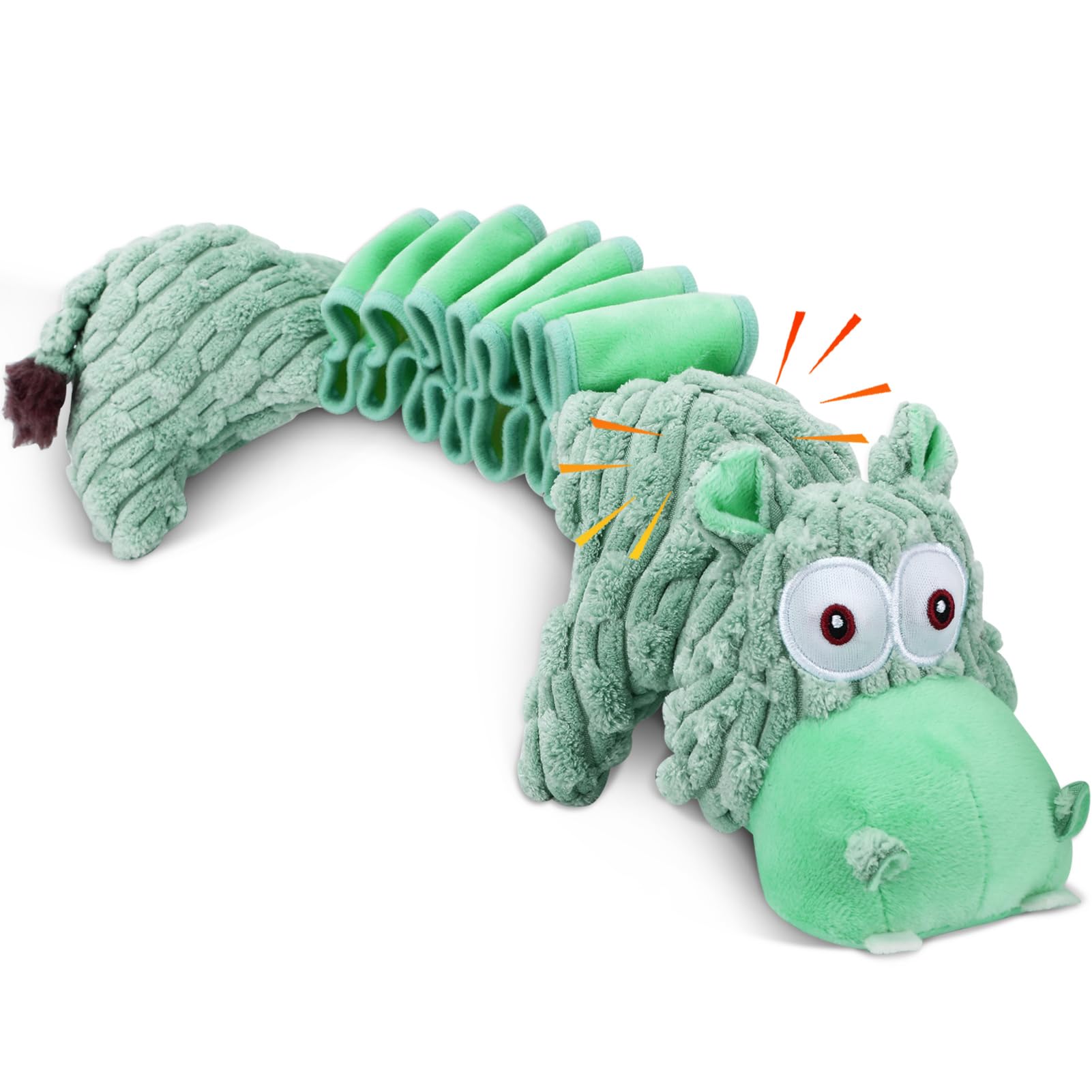 Large Squeaky Dog Toys And Interactive Dog Tug-Of-War Toy, Tough Plush Dog Toy, Cute Puppy Toys, Pet Chewable Toys Plaything For
