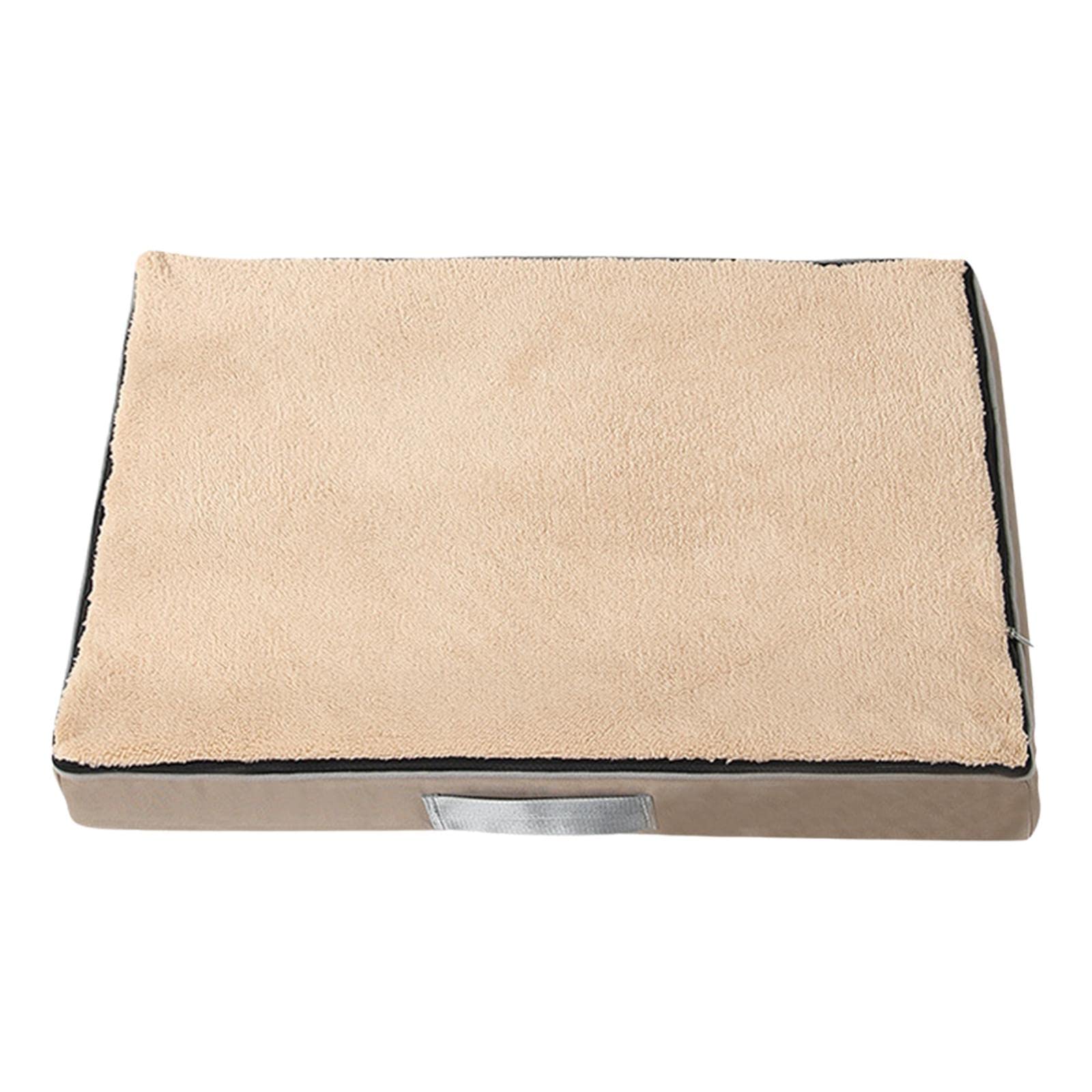bnf Warm Dog Bed Sleeping Pad Kennel Soft Blanket Washable for Indoor Cats Khaki | Pet Supplies | Dog Supplies | Beds