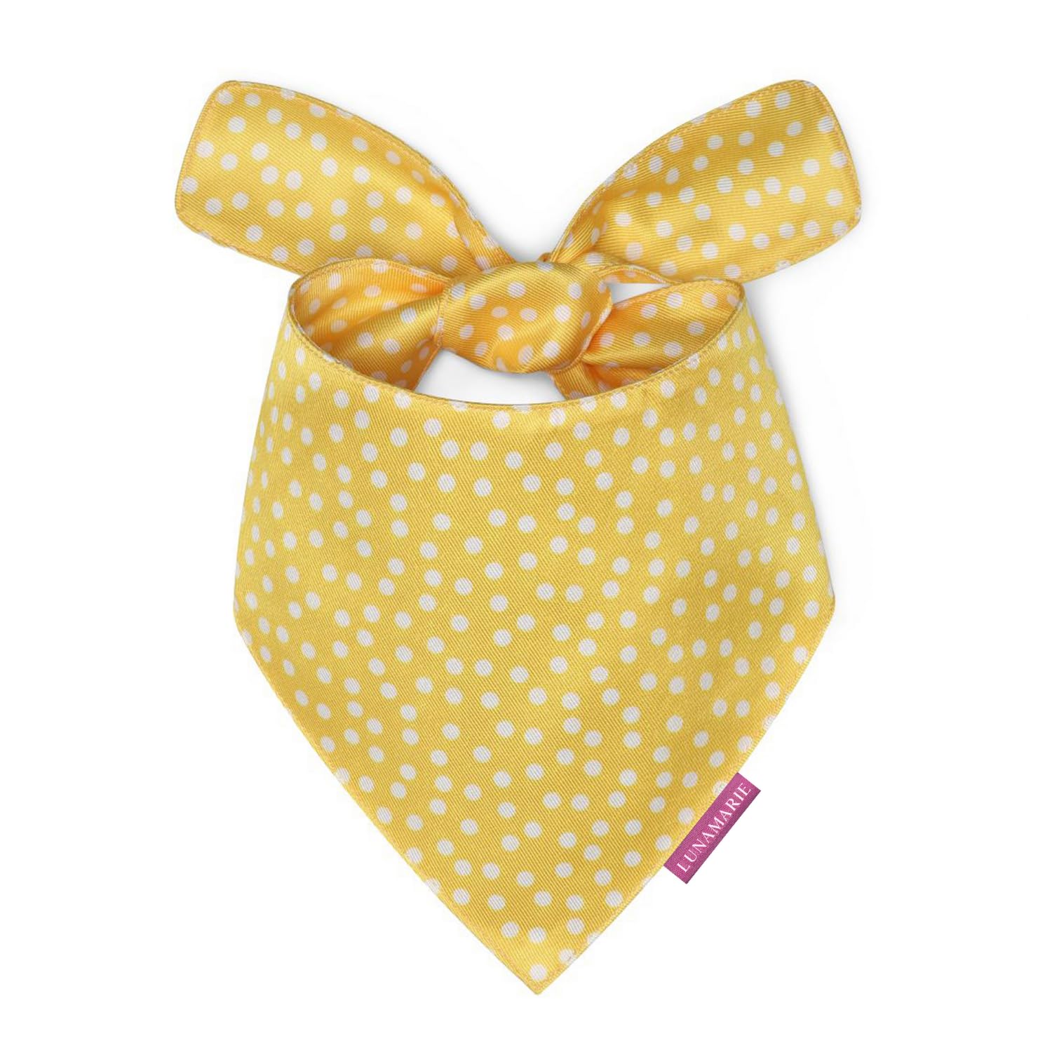 Lunamarie - Luxury Dog Bandanas - Puppy Bandanas Cat Accessories | Premium & Silky Fabric | 100% Handmade Quality | Custom Shape