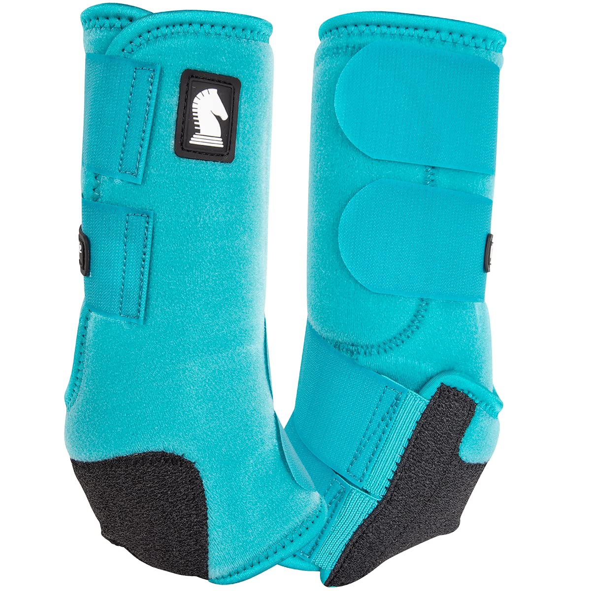 Classic Equine Legacy2 Hind Support Boots, Aqua, Medium (Cls202Aqm)