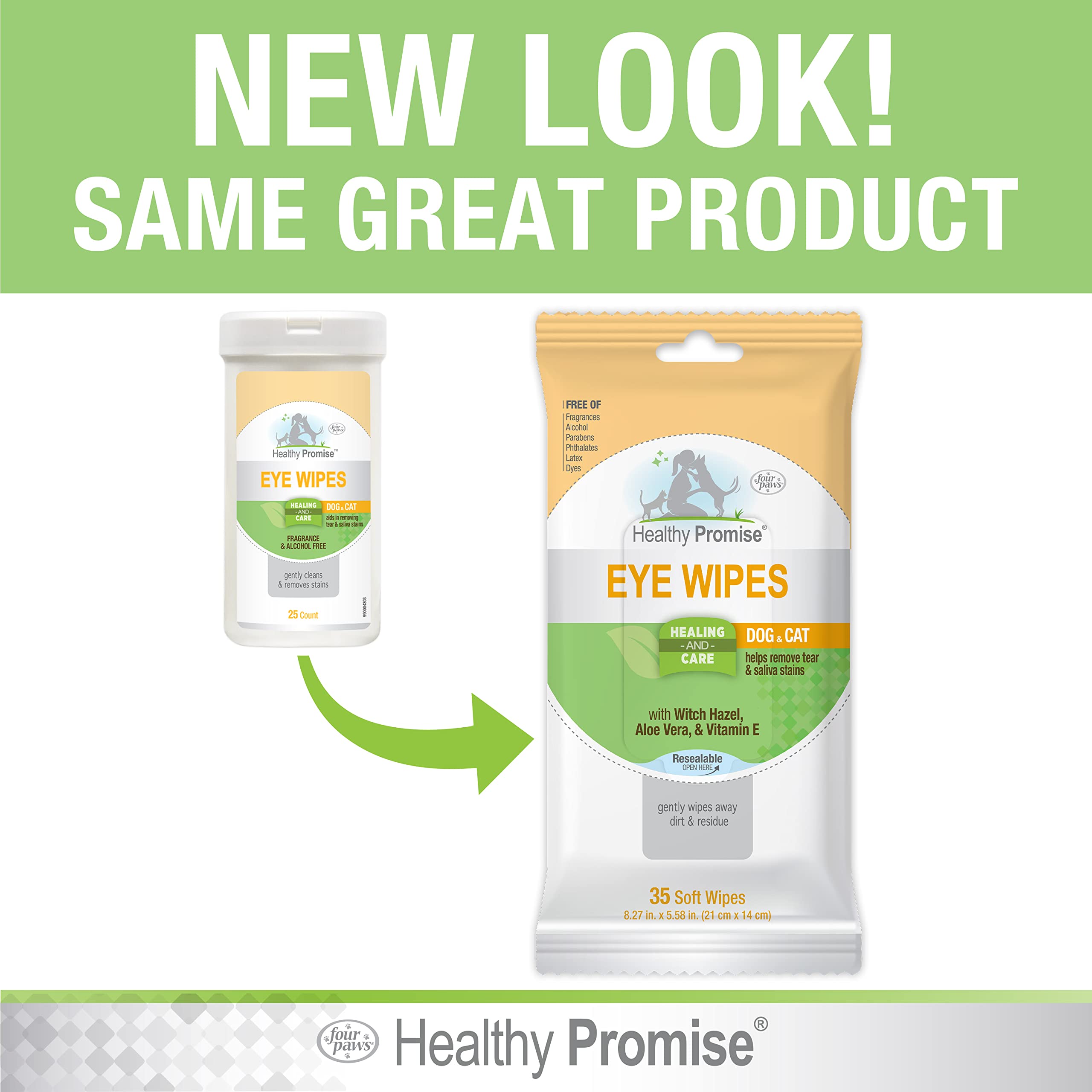 FP 30CT DOG/CAT EYE WIPES