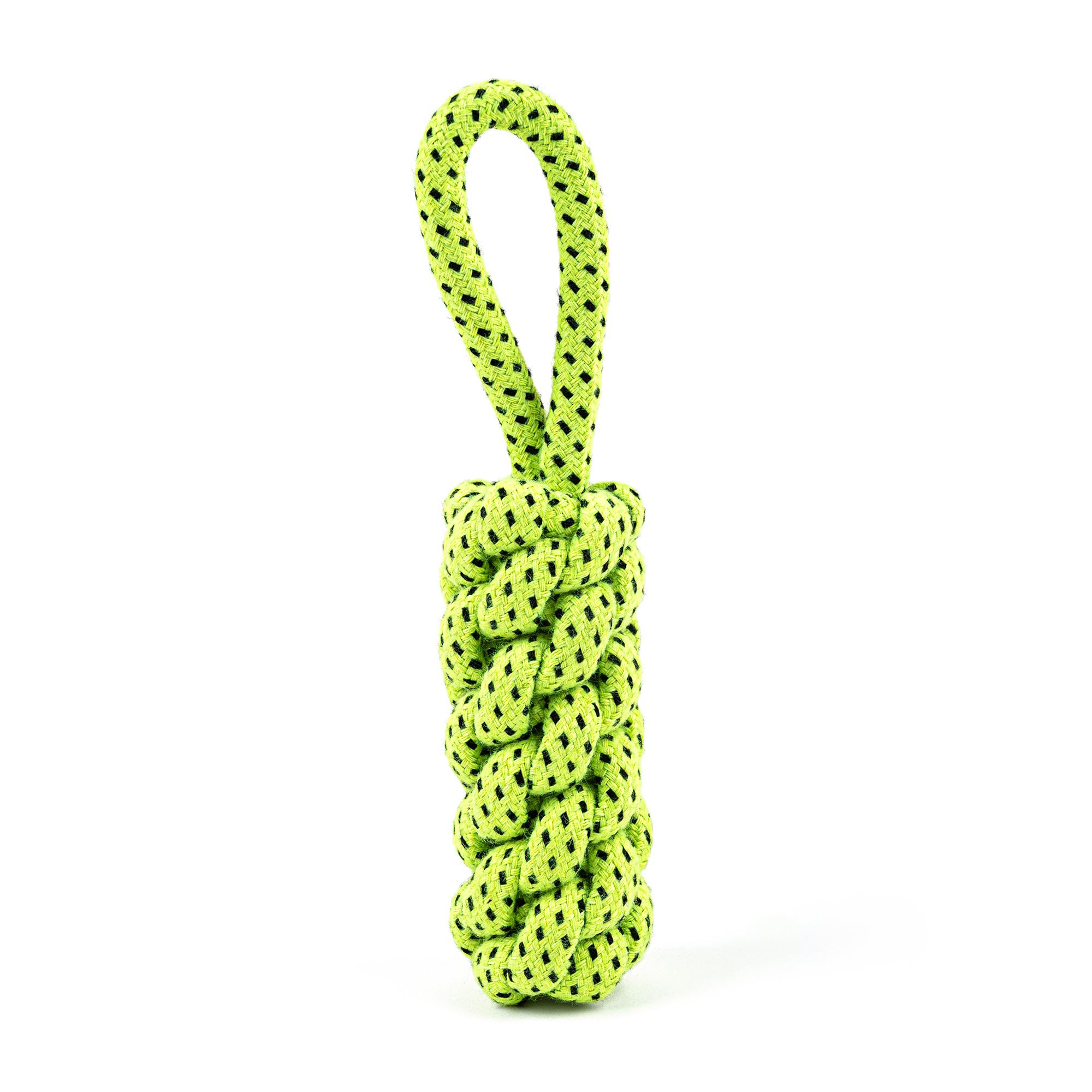 Tail Lovers Co. Tug & Twist Rope Dog Toy  Green