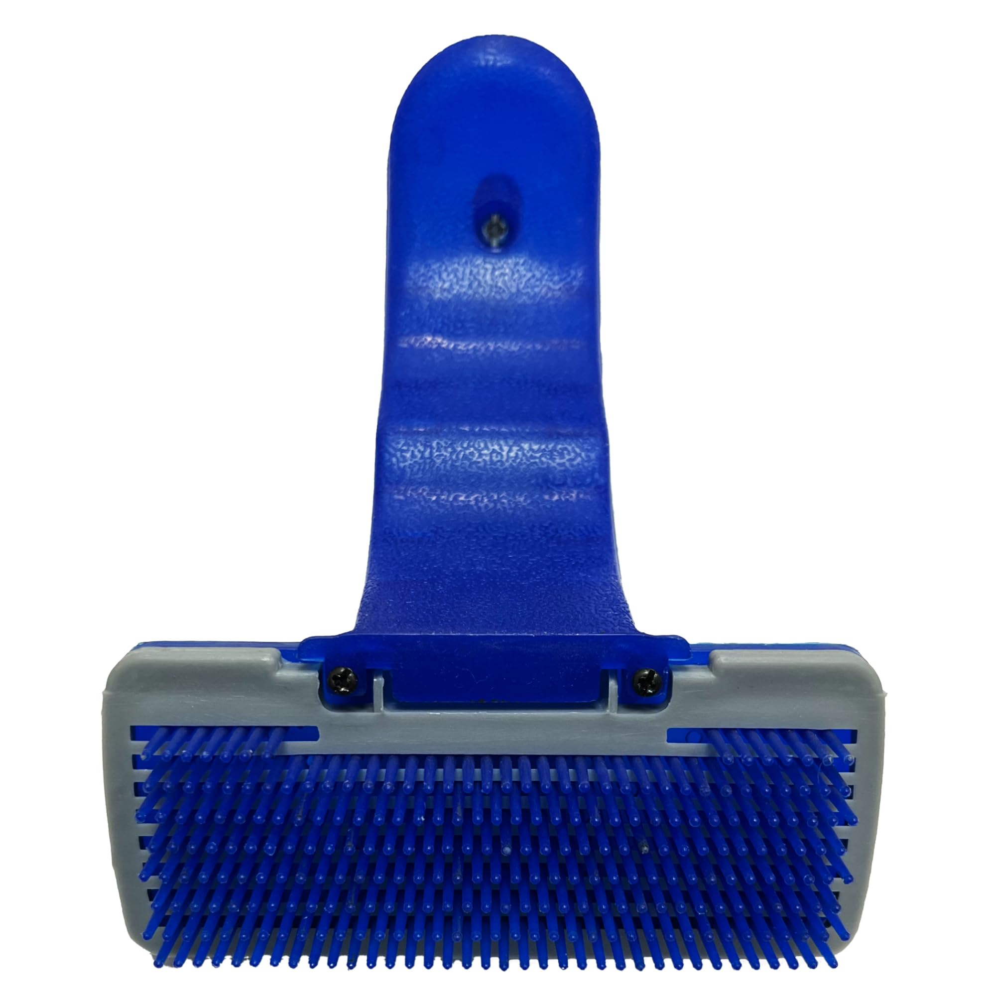 Pet World Plastic Self Clean Slicker| For Both Cats And Dogs| Self Clean Brush For Deshedding| Gently Removes Loose Undercoat, M