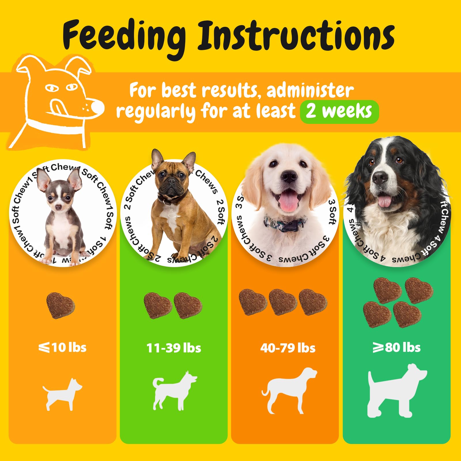 PENPEN Probiotics for Dogs, Dogs Probiotics for Digestive Health, Multi-Probiotic and Enzyme Blend Promote Gut Health & Immune S