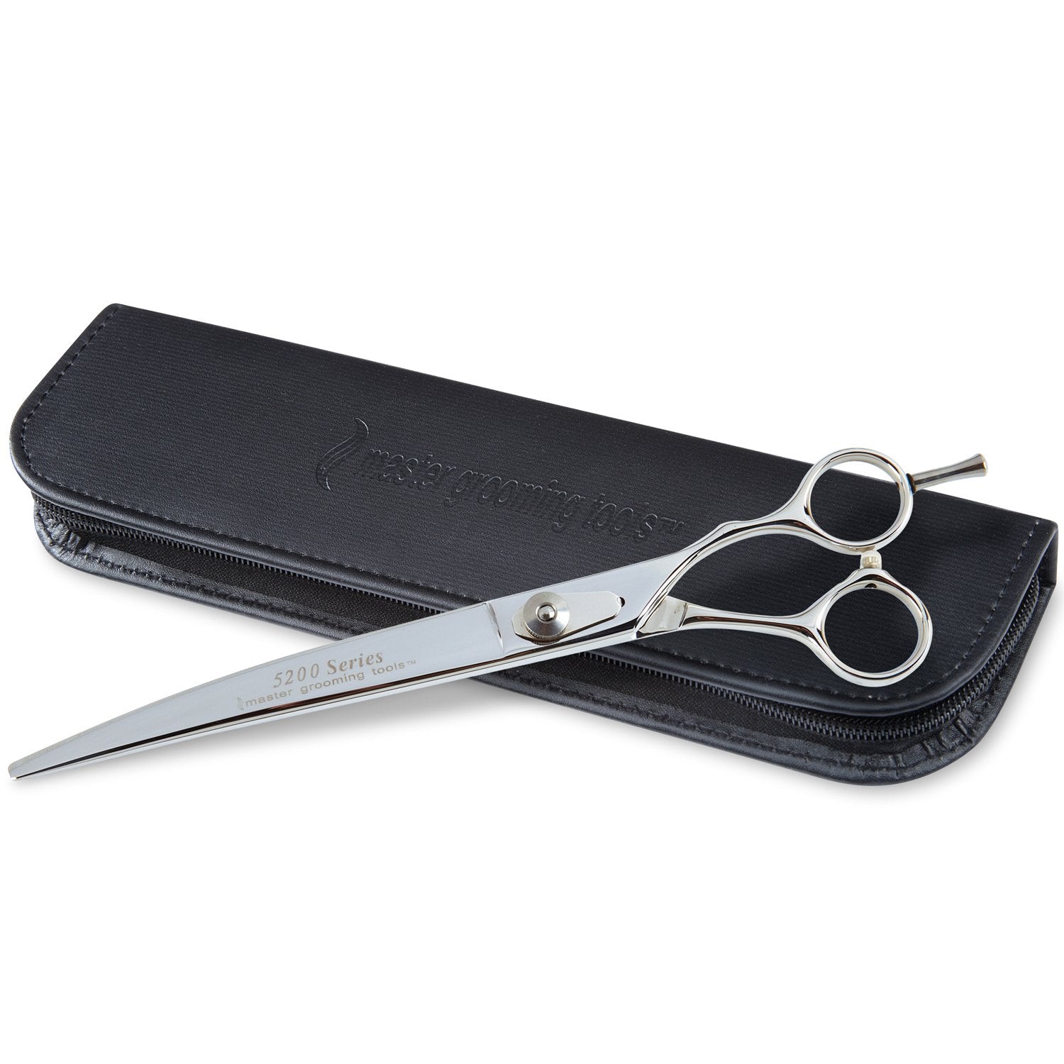 Master Grooming Tools 5200 Series Shears - High-Performance Shears For Grooming Dogs - Curved 7