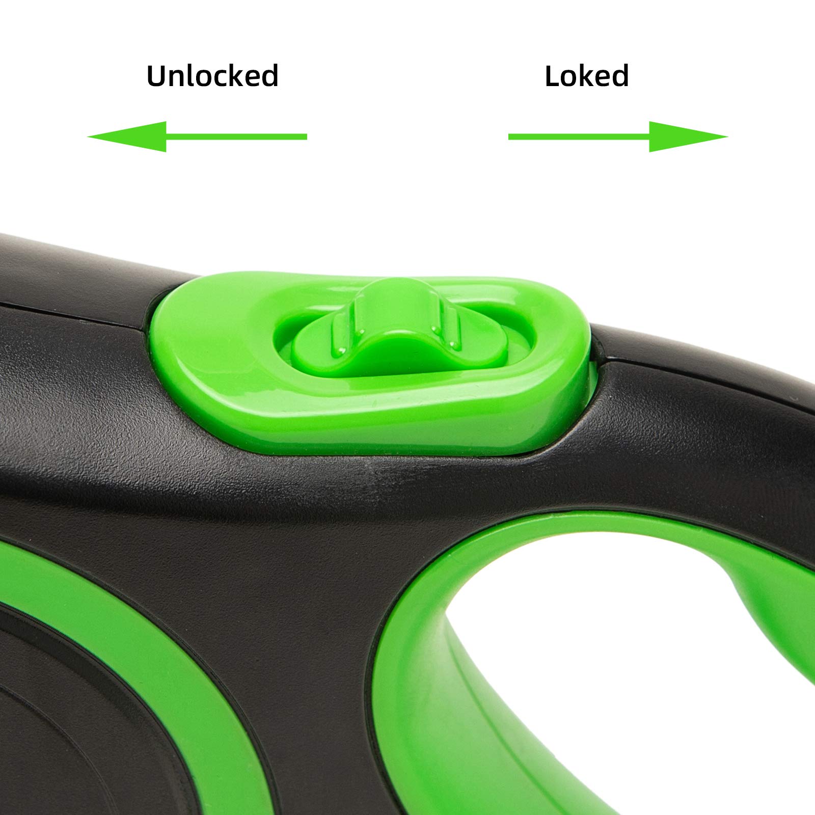 Pina Retractable Dog Leash, 26Ft Dog Leash For Small Medium Large Dogs Up To 110Lbs, 360 Tangle-Free Strong Reflective Nylon Tap