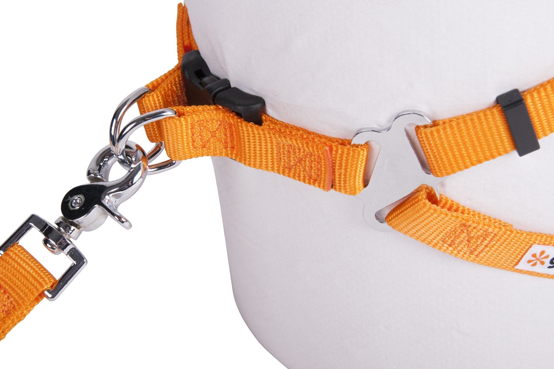 GOGO Comfy Nylon Adjustable Pet Harness, X-Small, Orange, Model 15077