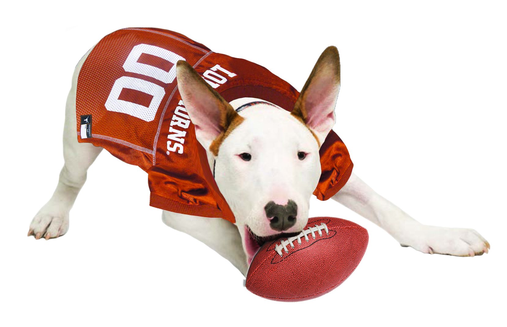 Pets First NCAA College Texas Longhorns Mesh Jersey for DOGS & CATS, Size X-Small, Licensed Dog Jersey with your Favorite Footba