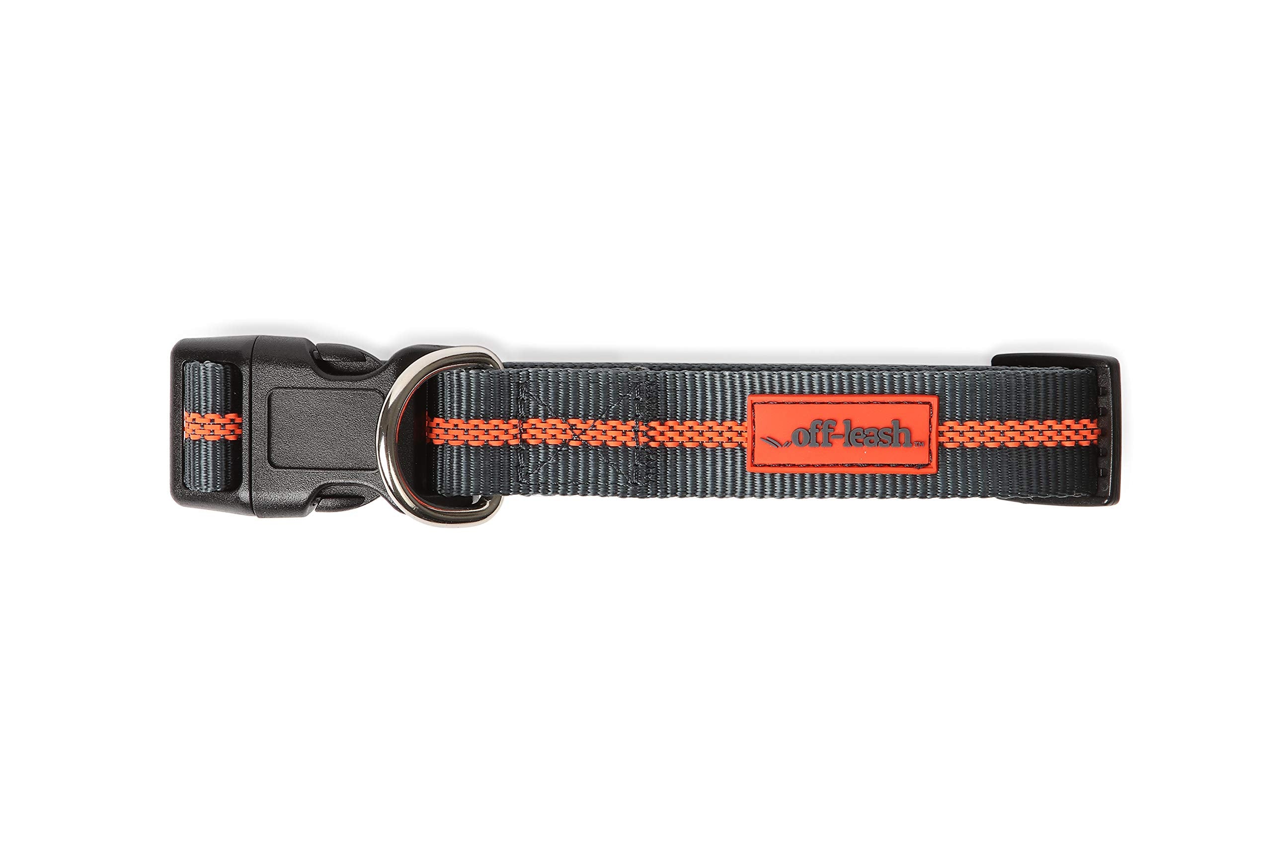 Dexas Off Leash Reflective Dog Collar, Medium