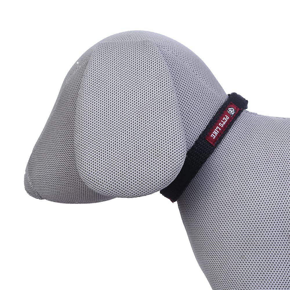 Pets Like Dog Spun Poly Collar Black(15Mm)
